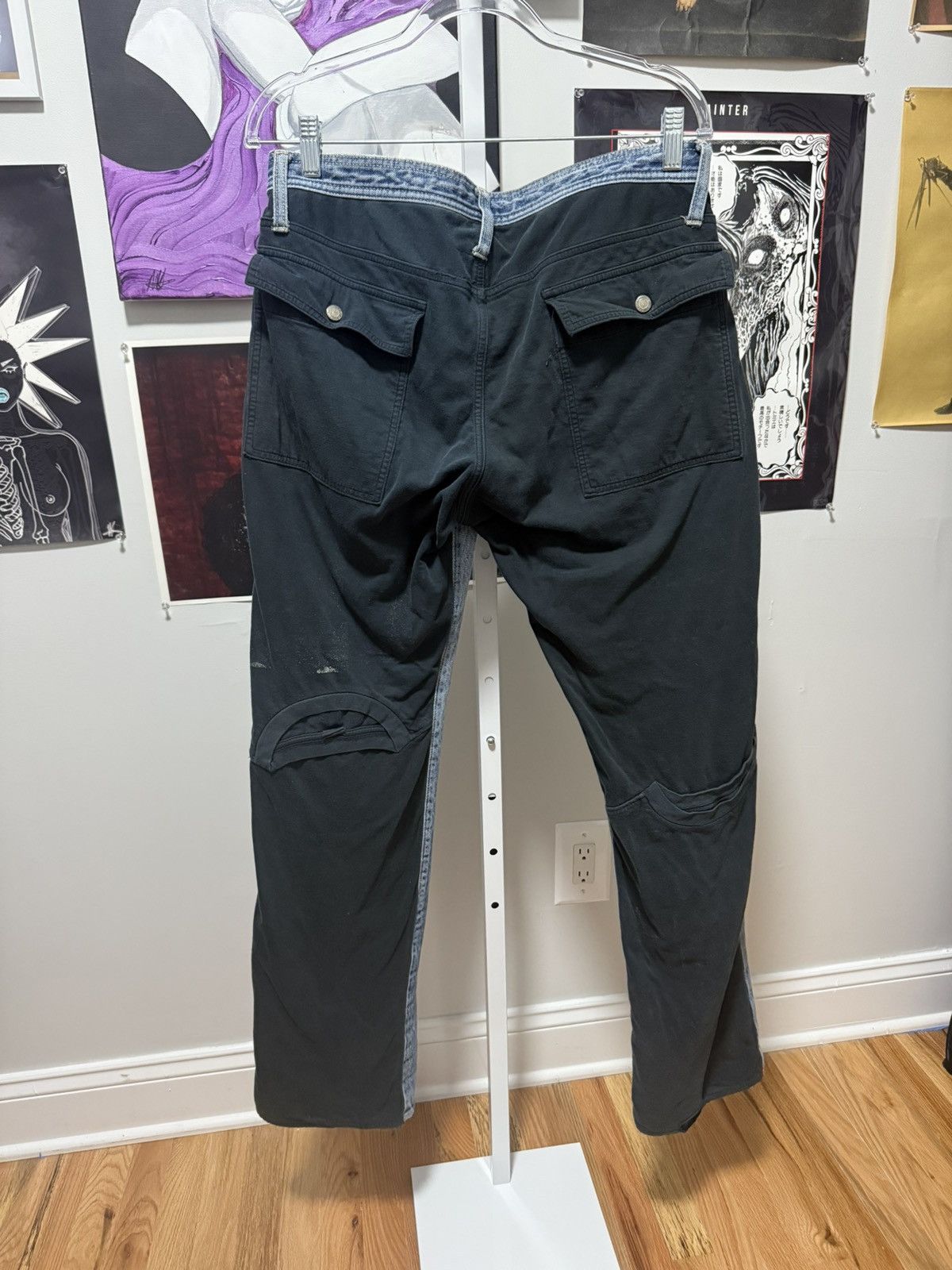 Undercover Undercover SS06 Klaus Hybrid Jeans | Size 3 Size US 34 / EU 50 - 4 Thumbnail