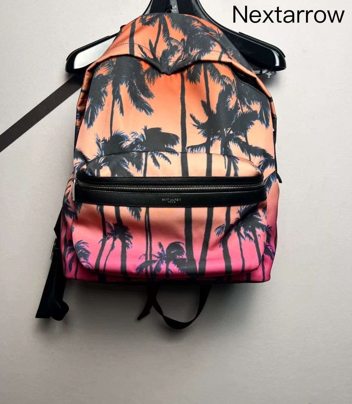 Saint Laurent Paris × Yves Saint Laurent Saint Laurent SLP Authentic 16 Pink Gradient Print Backpack Size ONE SIZE - 1 Thumbnail