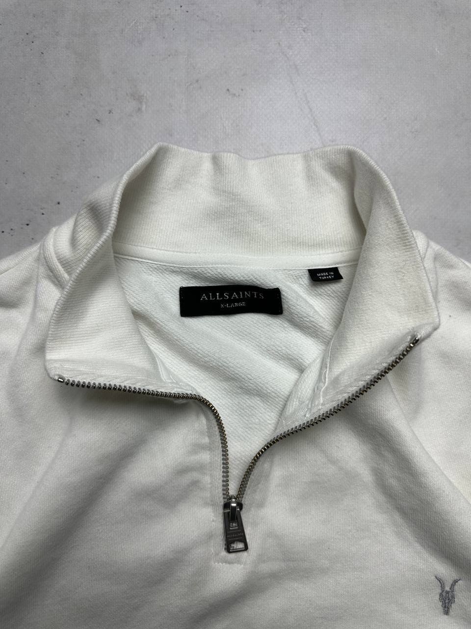 Allsaints × Vintage Vintage Allsaints Quarter Zip Sweater XL Old Money Size US XL / EU 56 / 4 - 5 Thumbnail