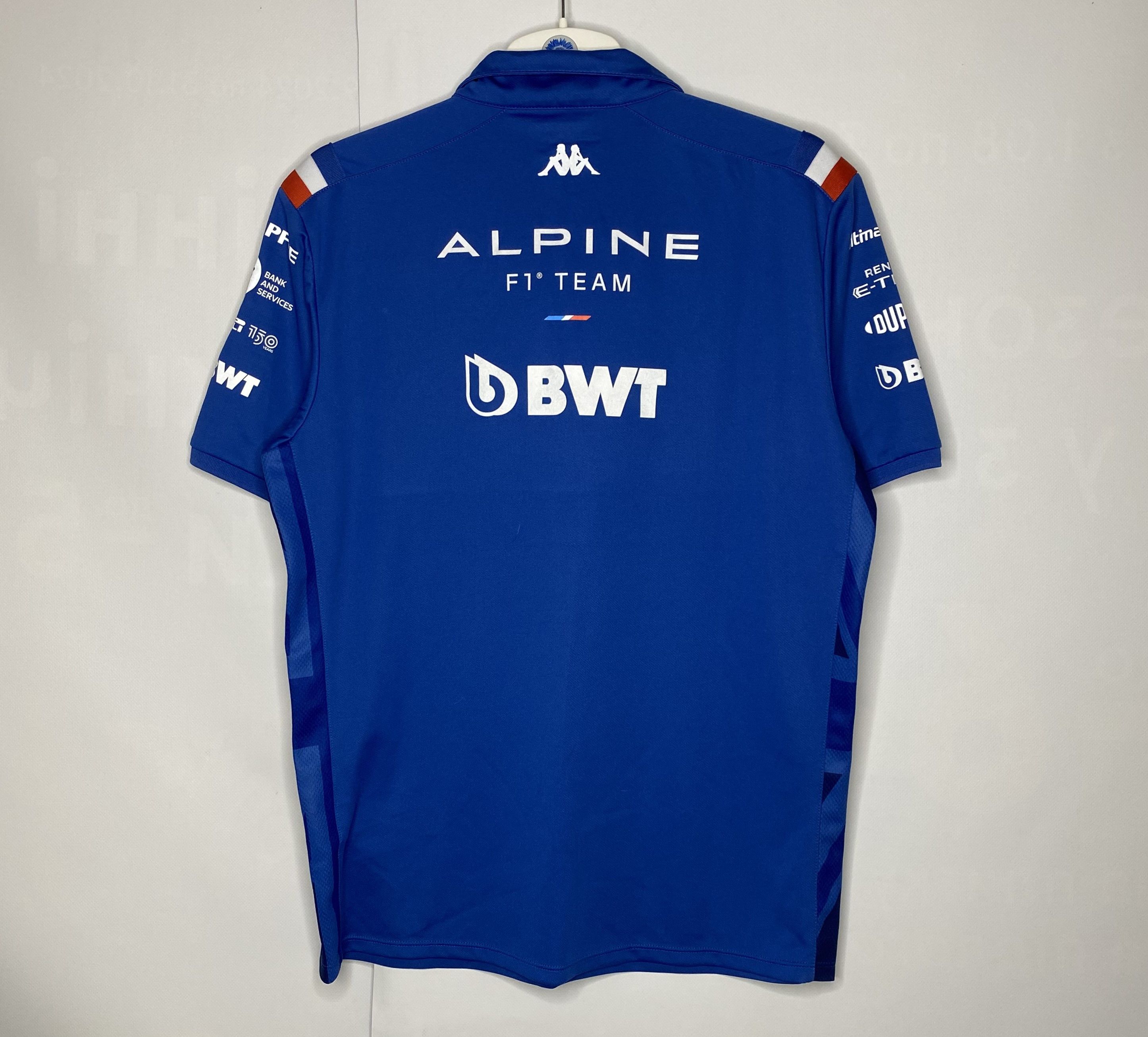BMW × Kappa BWT ALPINE F1 TEAM KAPPA POLO T-SHIRTS FORMULA 1 RACING Size US L / EU 52-54 / 3 - 2 Thumbnail