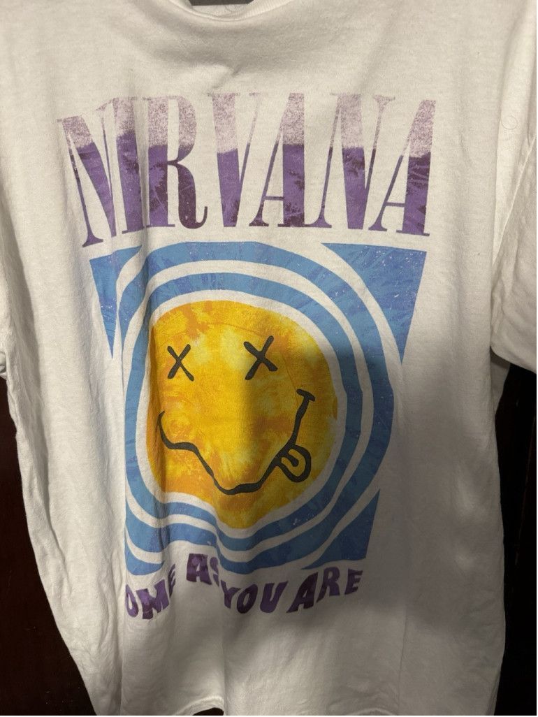 Nirvana Nirvana Vintage Come As You Are t-shirt Black Men's size M Size US M / EU 48-50 / 2 - 4 Thumbnail