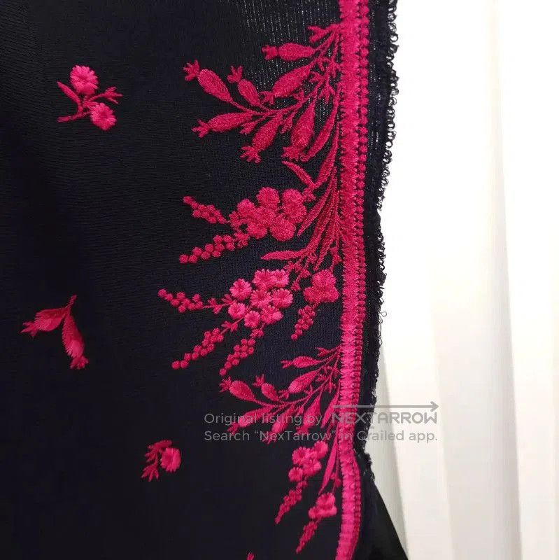 Dior Dior Embroidered Cotton Short Sleeve Pullover . Size L / US 10 / IT 46 - 4 Thumbnail