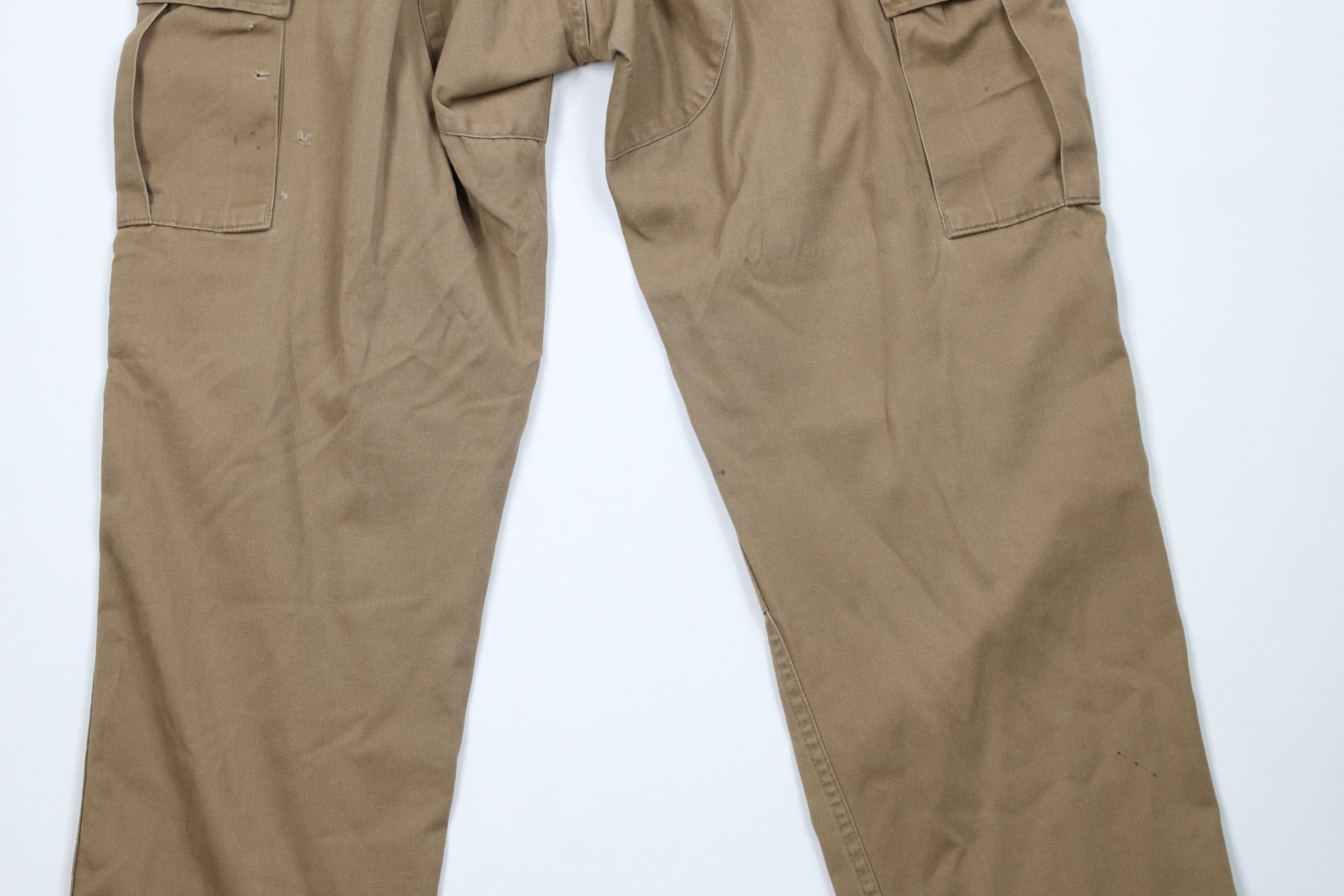 Vintage Vintage 90s Y2K Streetwear Fly Double Knee Cargo Pants Size US 36 / EU 52 - 13 Thumbnail