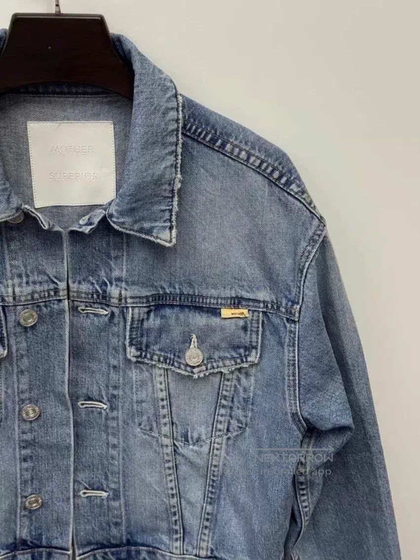 MOTHER MOTHER Women's Denim Jacket. Size S / US 4 / IT 40 - 3 Thumbnail