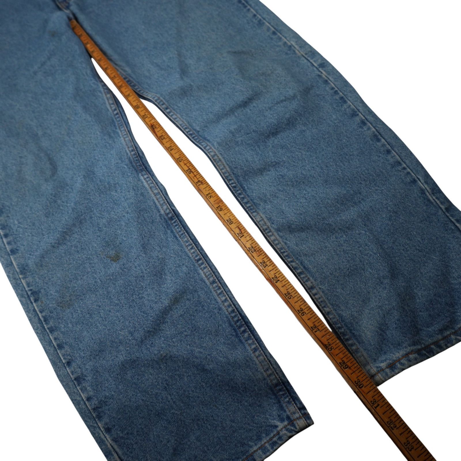Levi's × Vintage Vintage Levi's 505 Straight Leg Orange Tab Denim Jeans Size US 40 / EU 56 - 8 Thumbnail