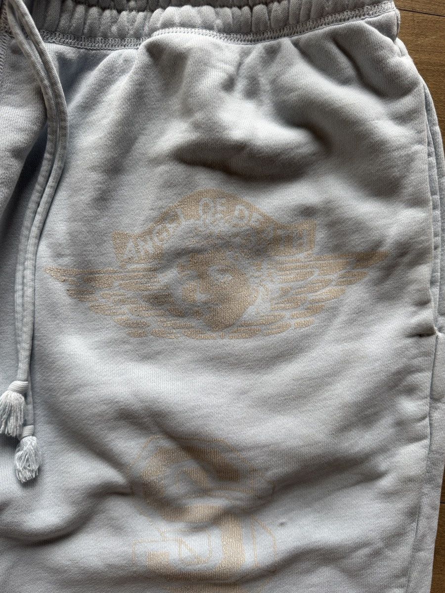 Saint Michael Angels Of Death Printed Cotton Joggers Size US 32 / EU 48 - 2 Thumbnail