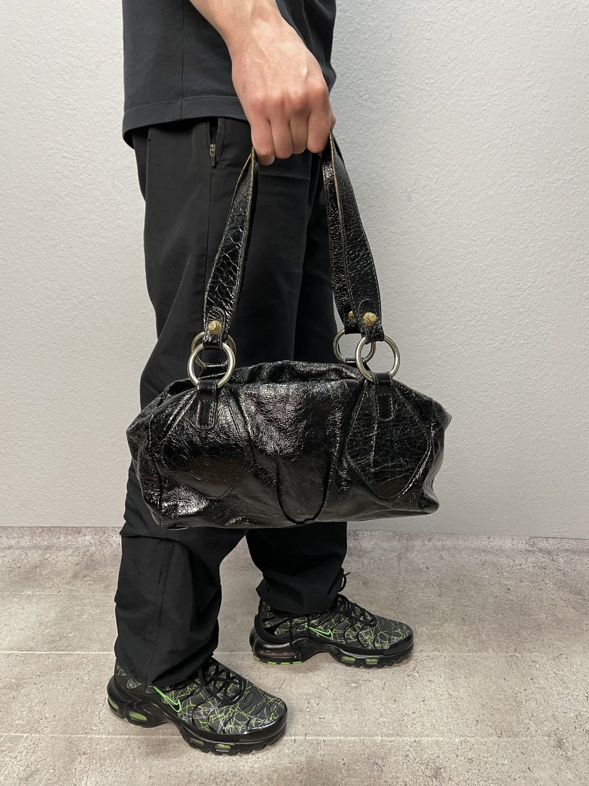 Japanese Brand × KMRii × Vintage Vintage Y2K If Six Was Nine Like Kmrii Leather Bag Size ONE SIZE - 2 Thumbnail
