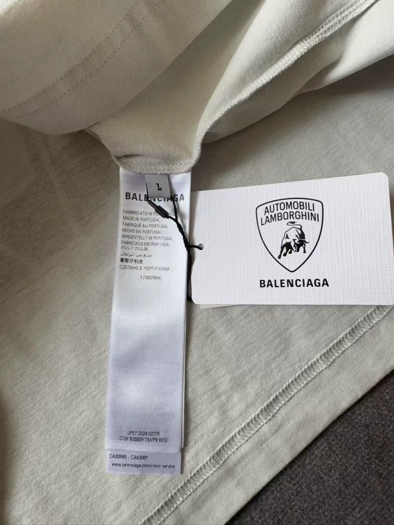 Balenciaga Balenciaga Lamborghini Co-branded Long Sleeve T-shirt Size US S / EU 44-46 / 1 - 4 Thumbnail