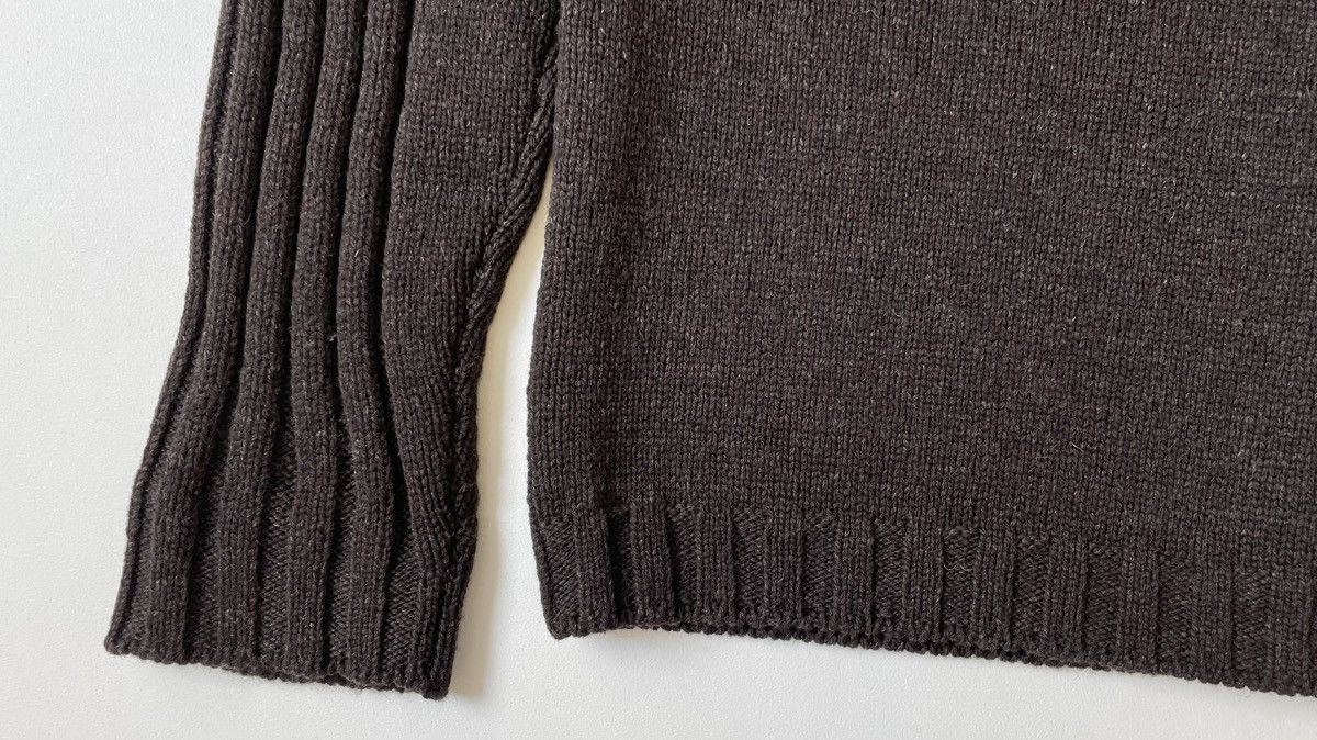 Dries Van Noten Early 2000s Brown Wool Cardigan Size US XL / EU 56 / 4 - 14 Thumbnail