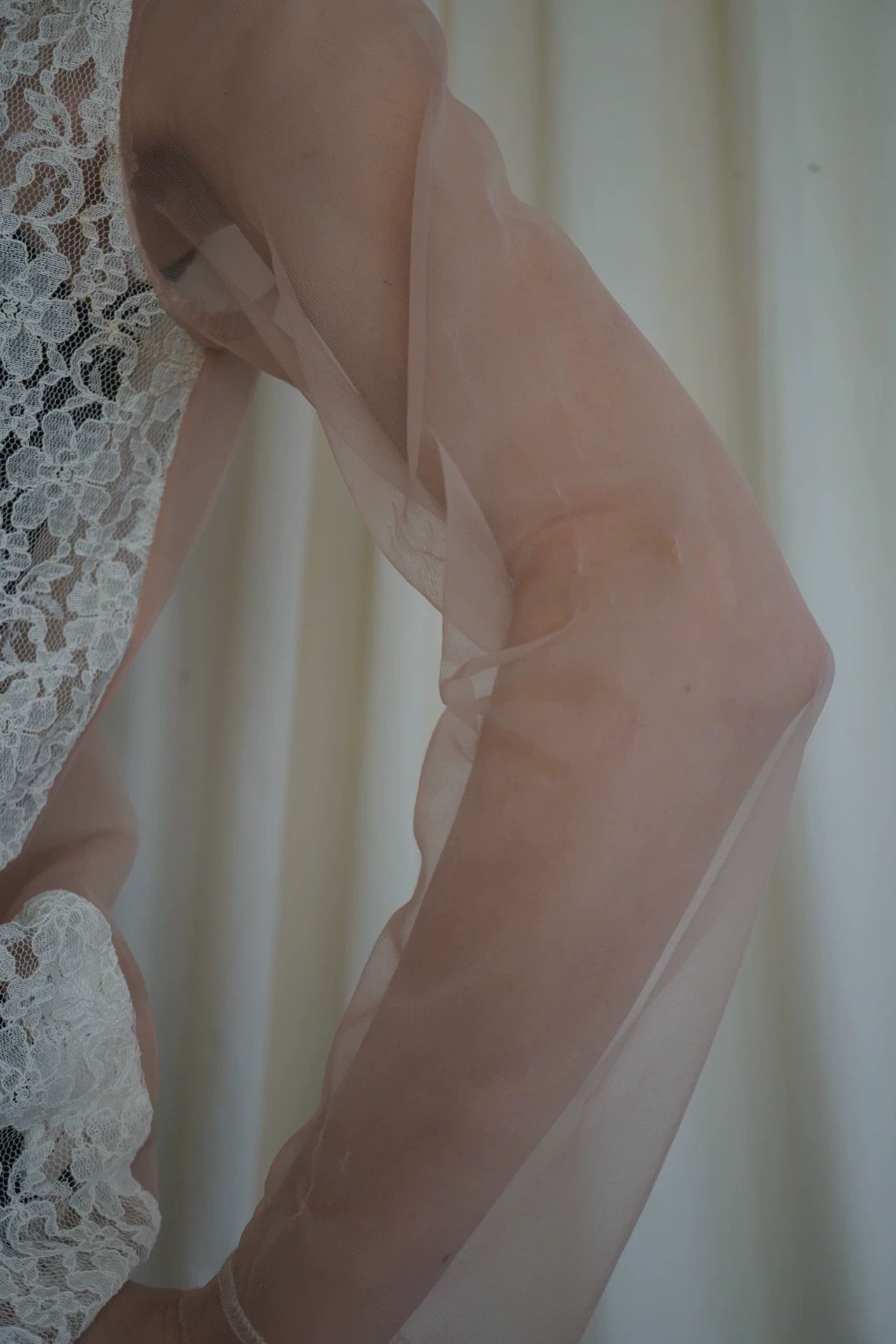 Comme des Garcons cdg tricot 2013ss pink tulle lace vintage top M Size M / US 6-8 / IT 42-44 - 5 Thumbnail