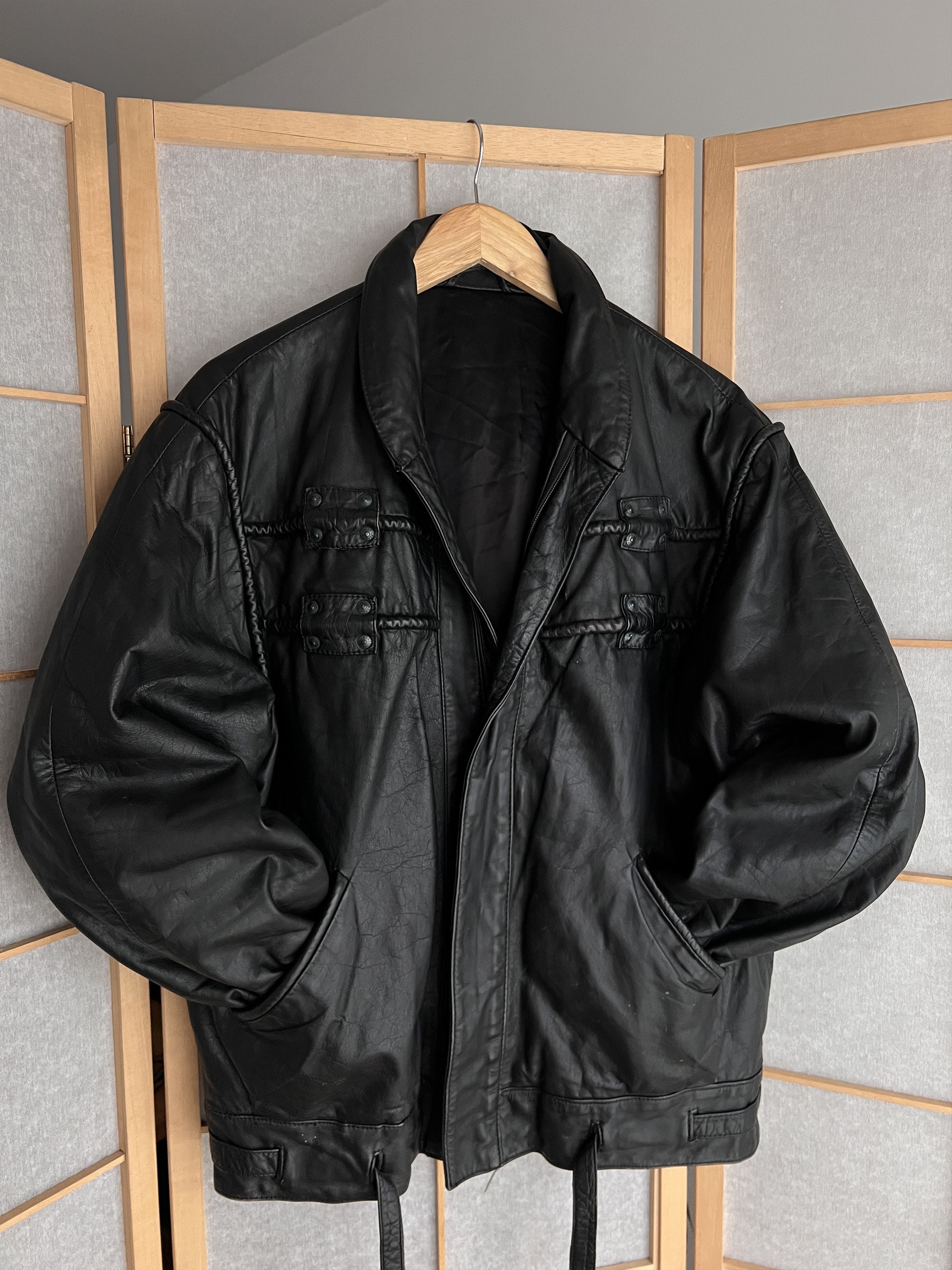 Hysteric Glamour Archive Schott Avirex type leather bomber jacket boxy baggy Size US M / EU 48-50 / 2 - 9 Thumbnail