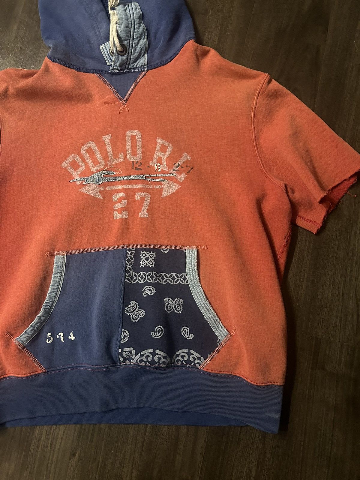 Polo Ralph Lauren Polo graphic print half sleeve hoodie Size US M / EU 48-50 / 2 - 3 Thumbnail