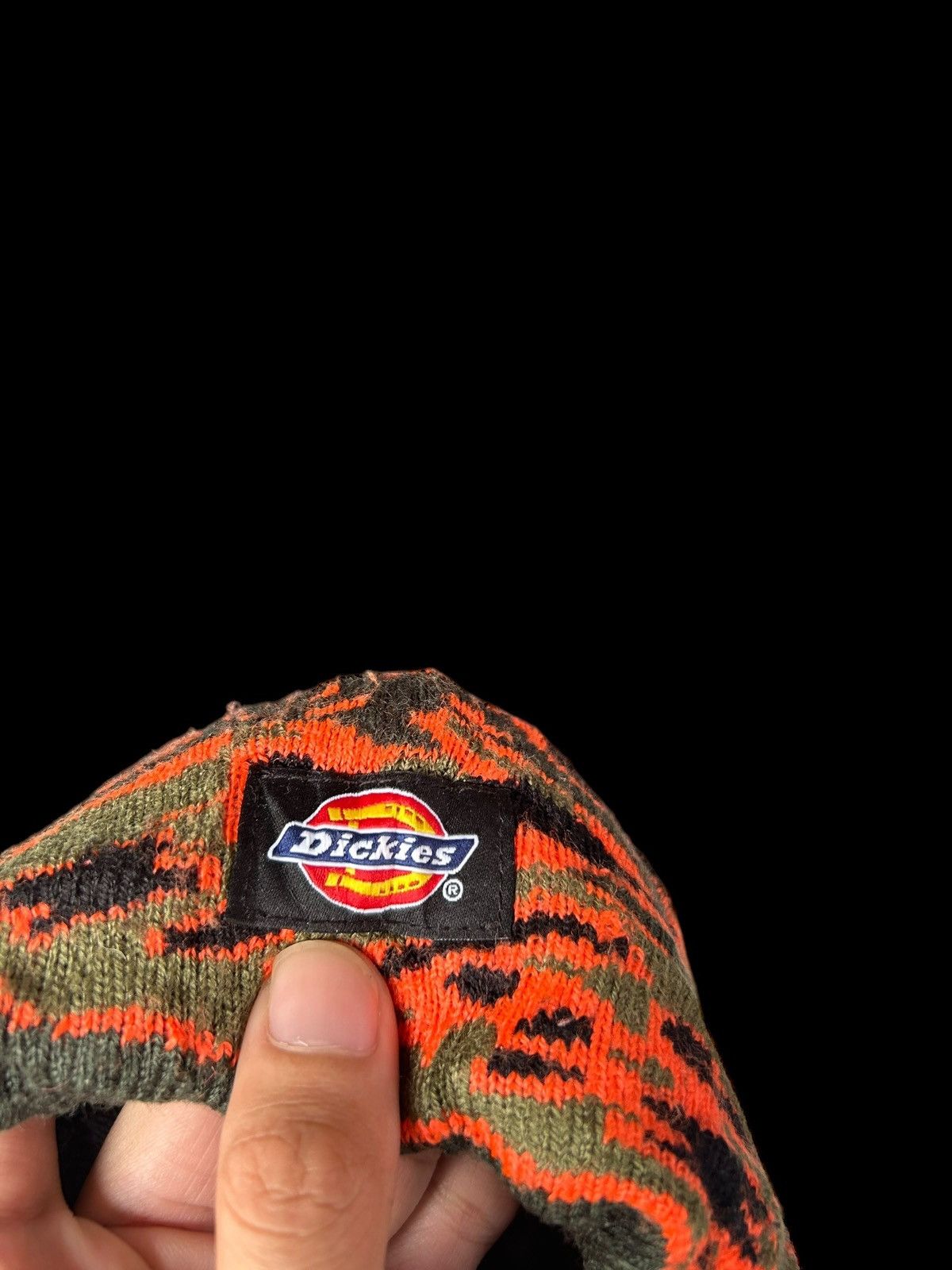Dickies × Japanese Brand Rare Design Dickies Beanie Hats ☠️☠️ Size ONE SIZE - 4 Thumbnail