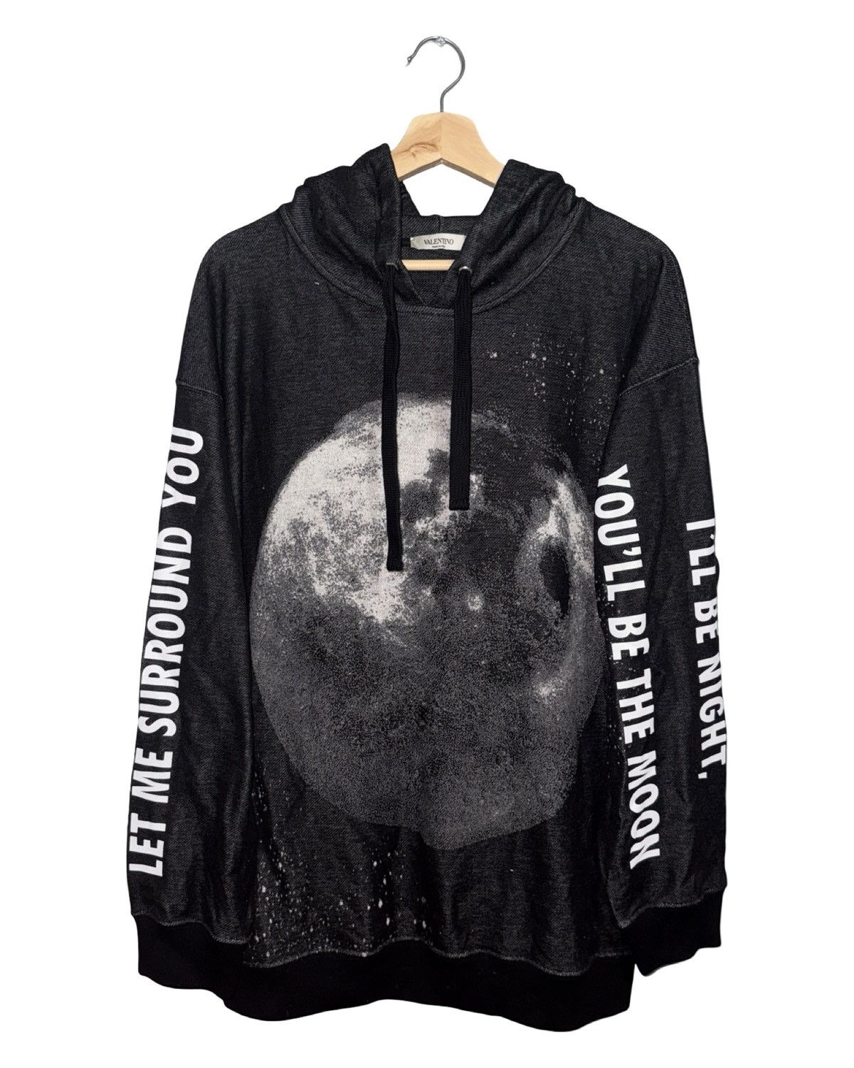 Valentino Valentino Moon On Love Rare Runway Hoodie Size US S / EU 44-46 / 1 - 1 Thumbnail