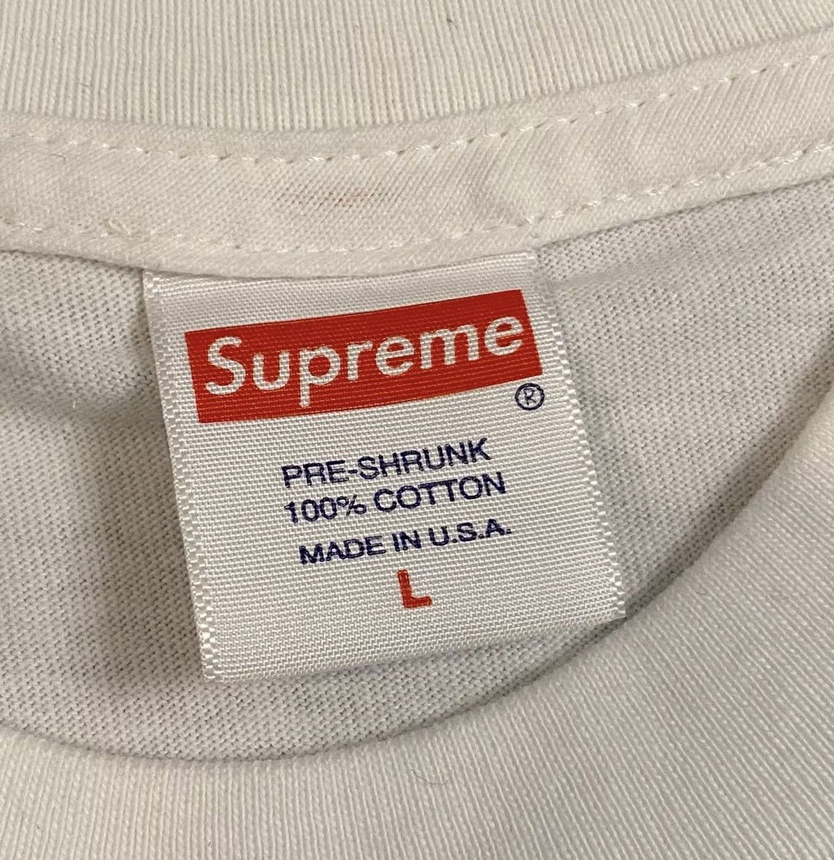 Supreme Supreme Takashi Murakami covid-19 Relief box logo tee Size US L / EU 52-54 / 3 - 3 Thumbnail