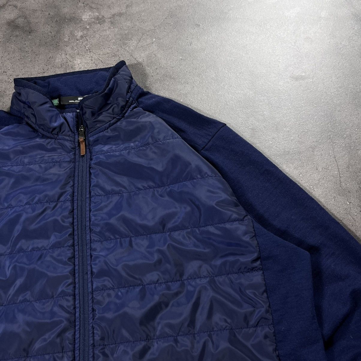 Polo Ralph Lauren Polo Ralph Lauren Vintage Wool Cardigan Light Puffer Jacket Size US XL / EU 56 / 4 - 4 Thumbnail
