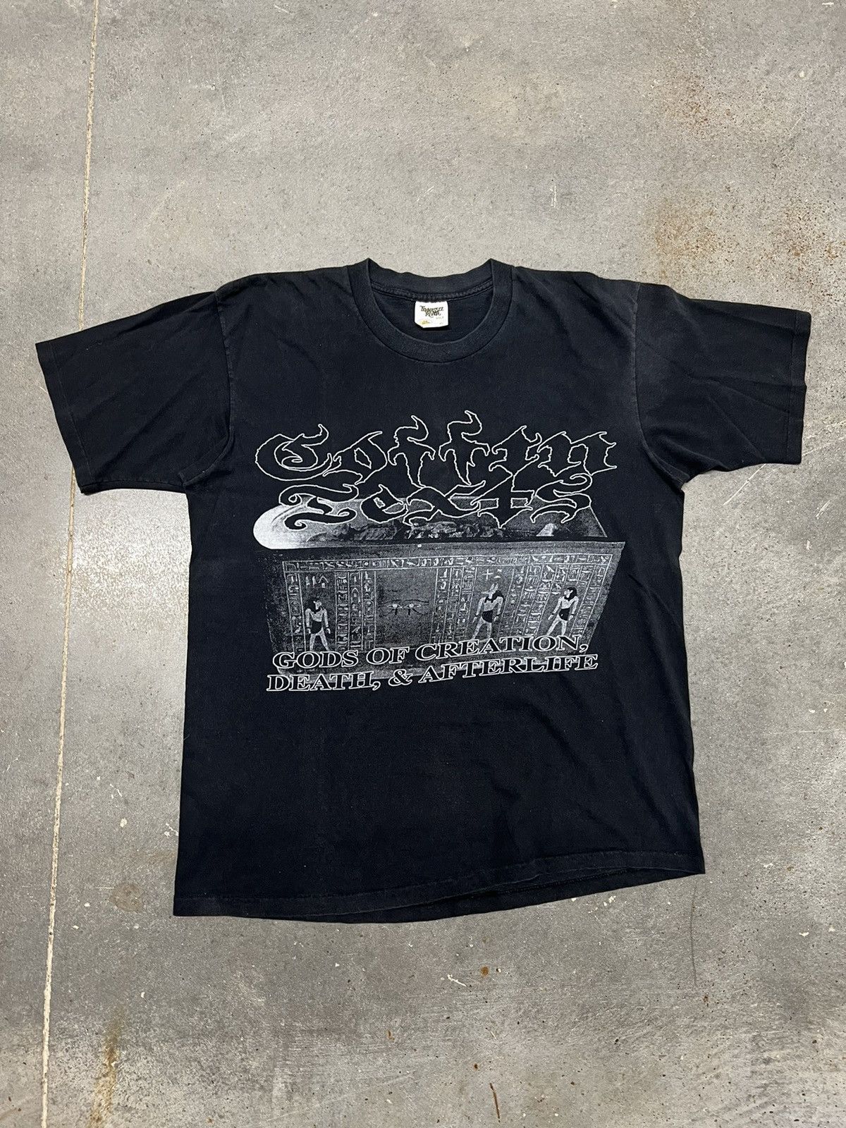 Vintage Vintage X Coffin Texts X Band TShirt Grailed