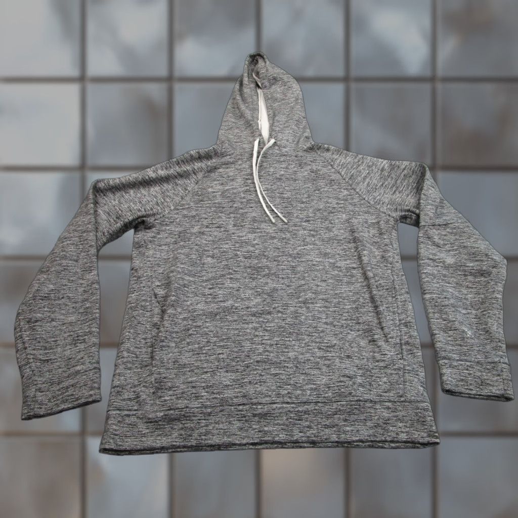 Lululemon Lululemon City Sweat Pullover Hoodie Mens M Gray Heathered Sweatshirt Long Sleeve Crew Neck Pocket Logo City Size US M / EU 48-50 / 2 - 1 Thumbnail