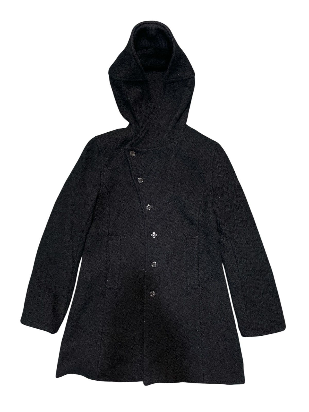 Issey Miyake Sunao Kuwanara Wool Long Coat Rare Size US M / EU 48-50 / 2 - 1 Thumbnail