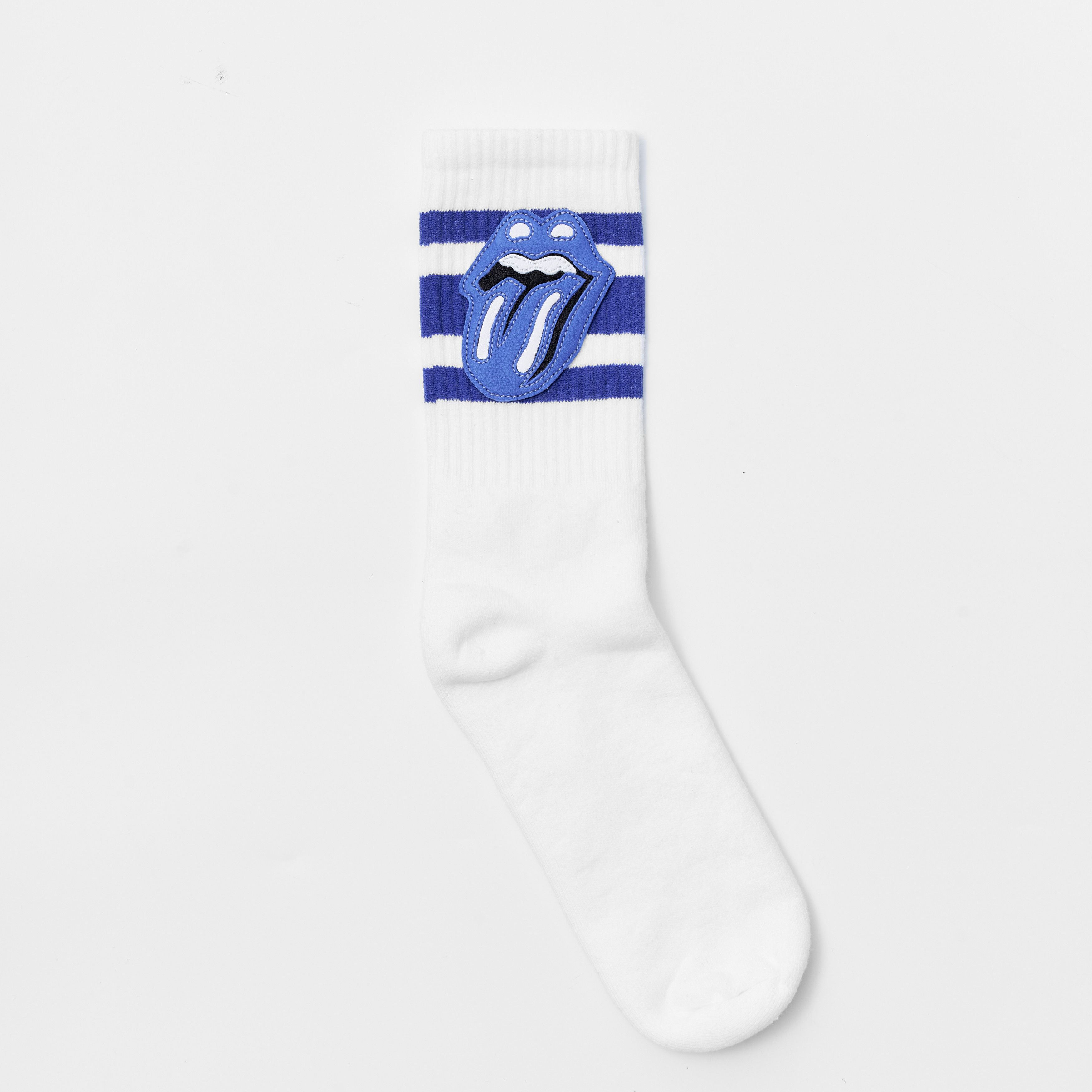 Chrome Hearts Chrome Hearts Rolling Stones Sweat Socks Blue/White/Black Size ONE SIZE - 3 Thumbnail