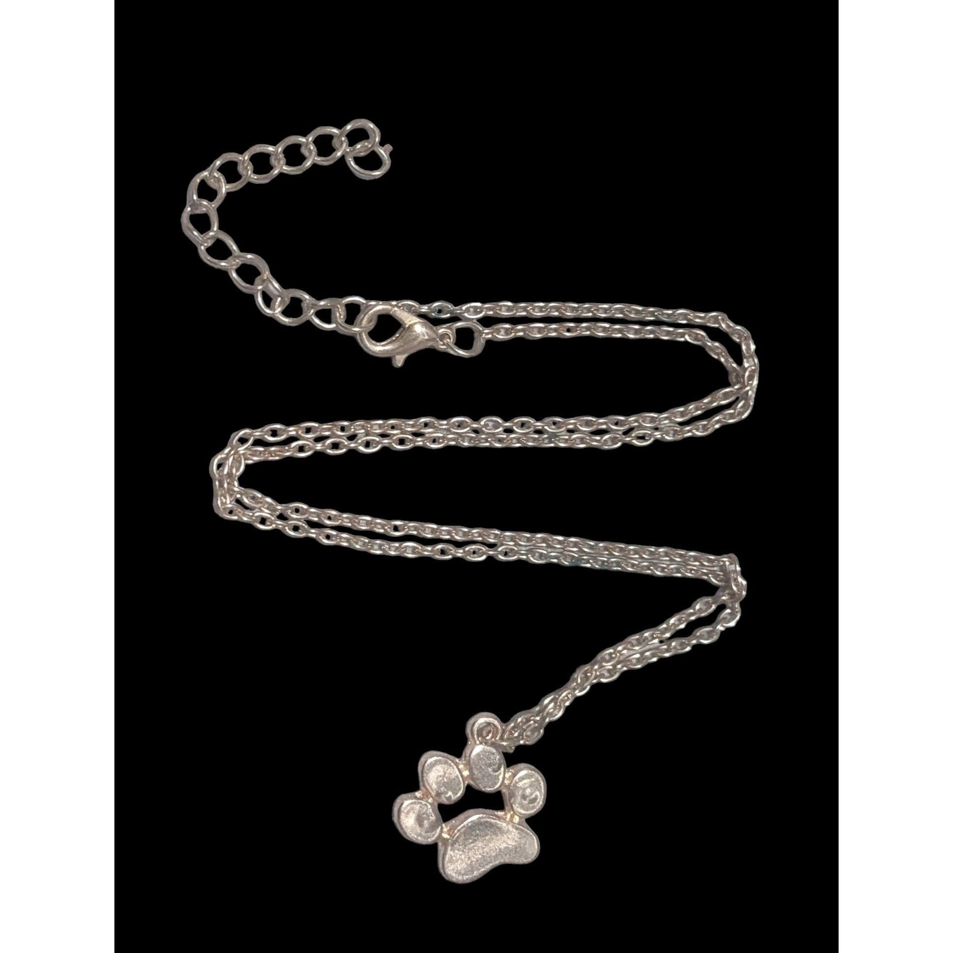 Other Simple Rose Gold Dog Paw Pendant Necklace Size ONE SIZE - 1 Thumbnail
