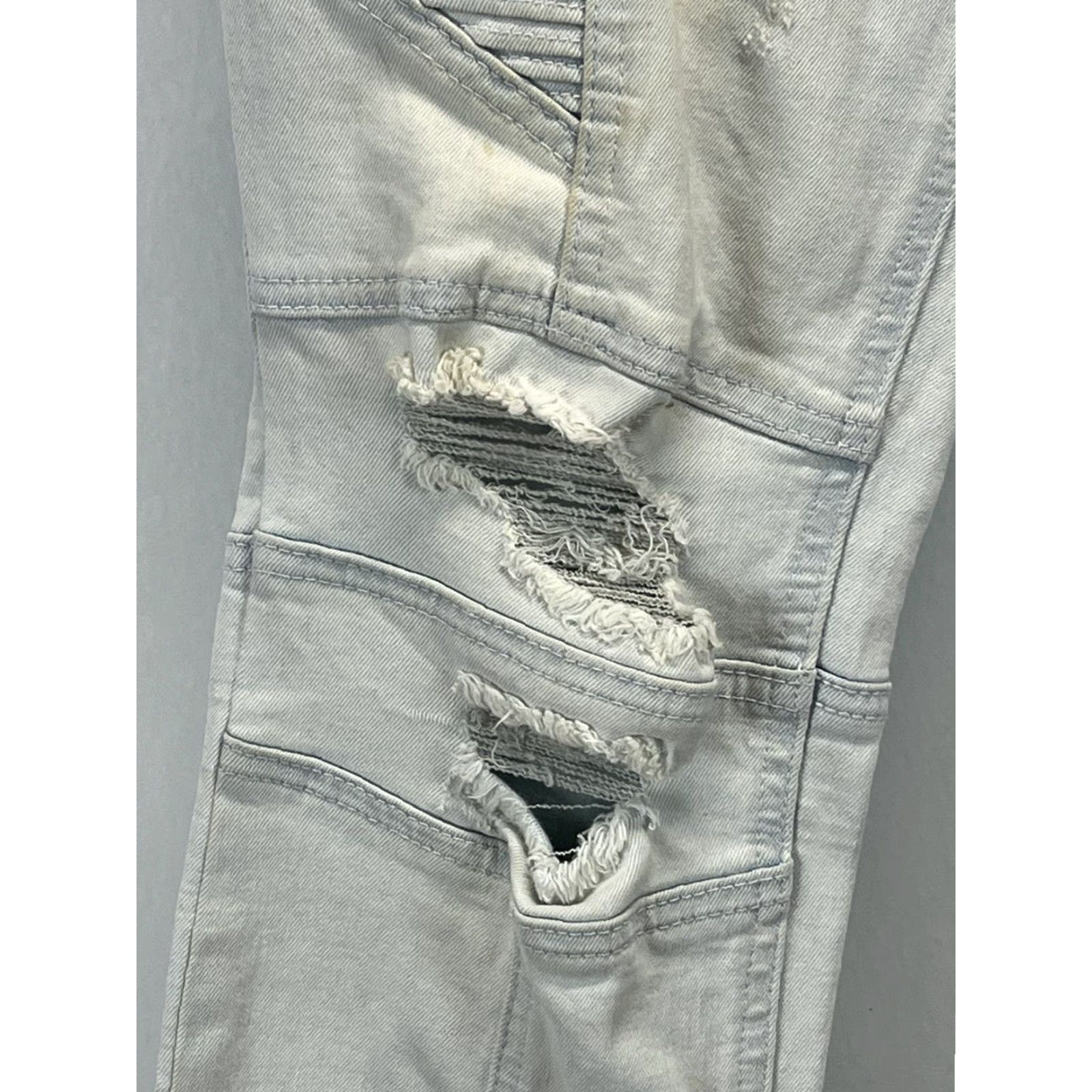 Pacsun Pacsun Stacked Skinny Moto Jeans Sz 32x30 GUC Distressed Regular Men Blue Jeans Skinny Distressed Moto Stacked Pacsun 32 30 Sz XS? Size US 32 / EU 48 - 5 Thumbnail