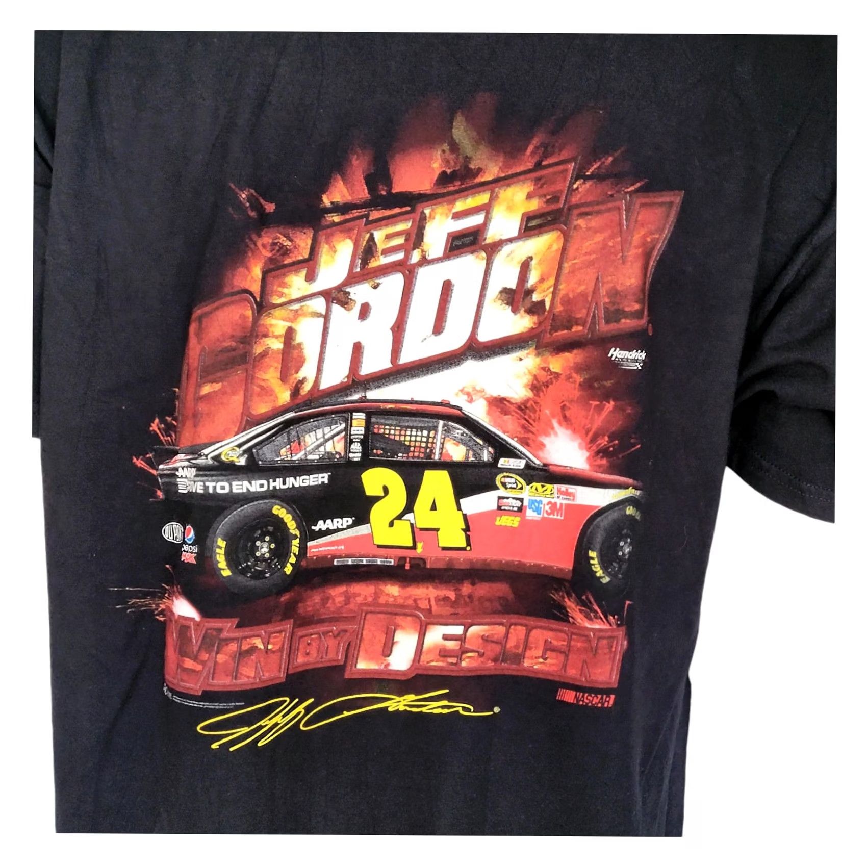 Chase Authentics VINTAGE Jeff Gordon NASCAR T-Shirt XL Chase Authentics Lead by Example #24 Chevy Impala Mens Size US XL / EU 56 / 4 - 4 Thumbnail