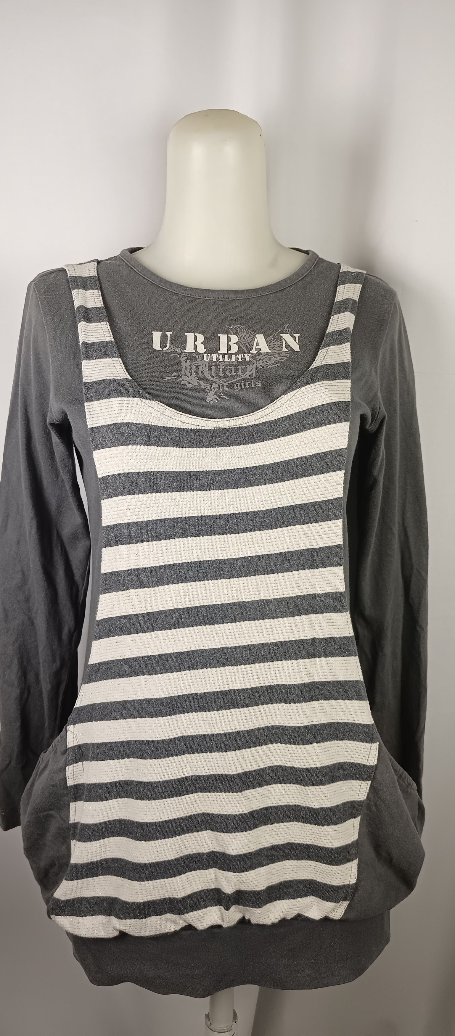 If Six Was Nine × Japanese Brand J.COSI Urban Utility Stripped Long Sleeve tight on the body Size L / US 10 / IT 46 - 1 Thumbnail