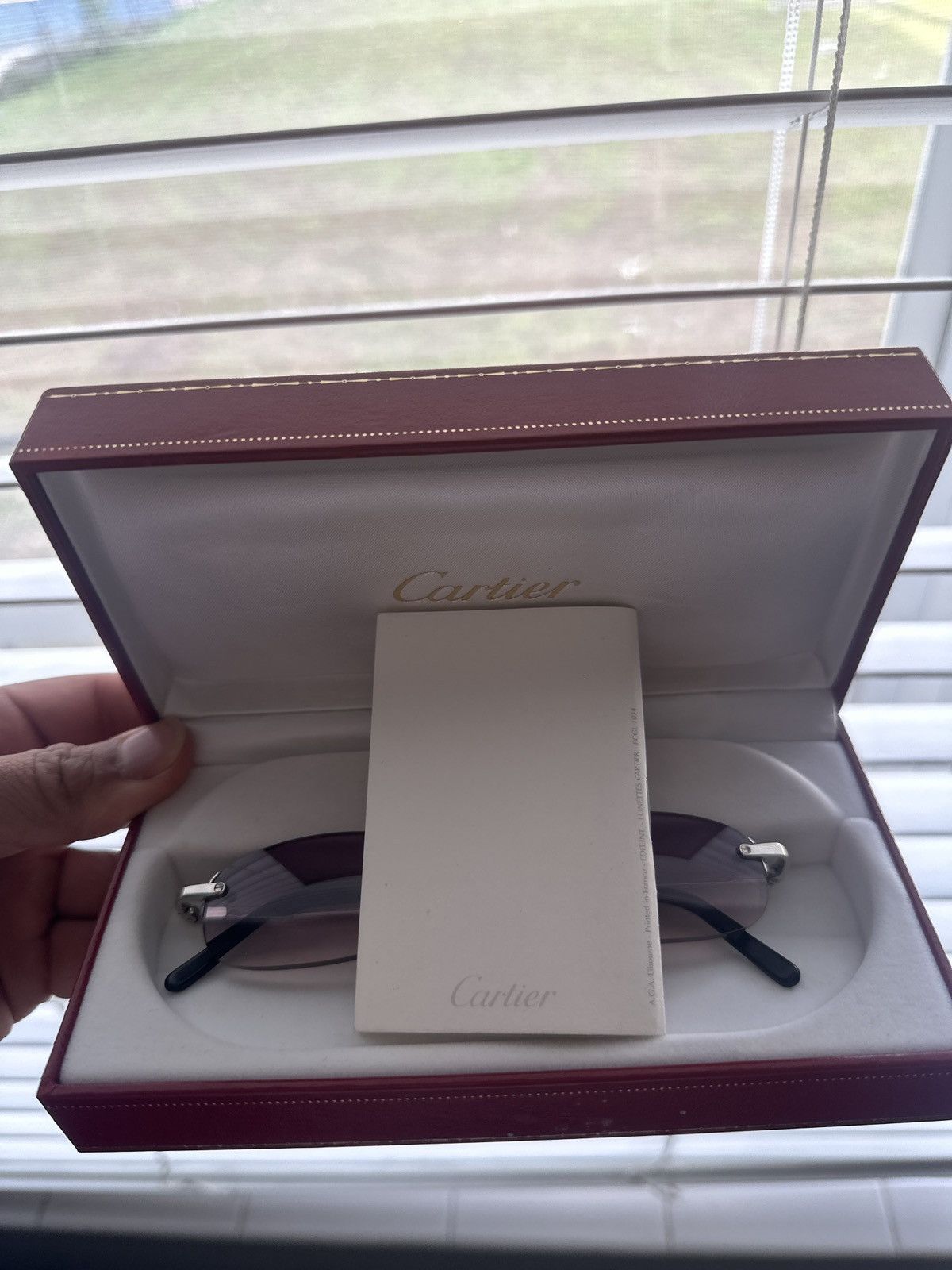 Cartier Rimless Cartier Optical Glasses Size ONE SIZE - 6 Thumbnail