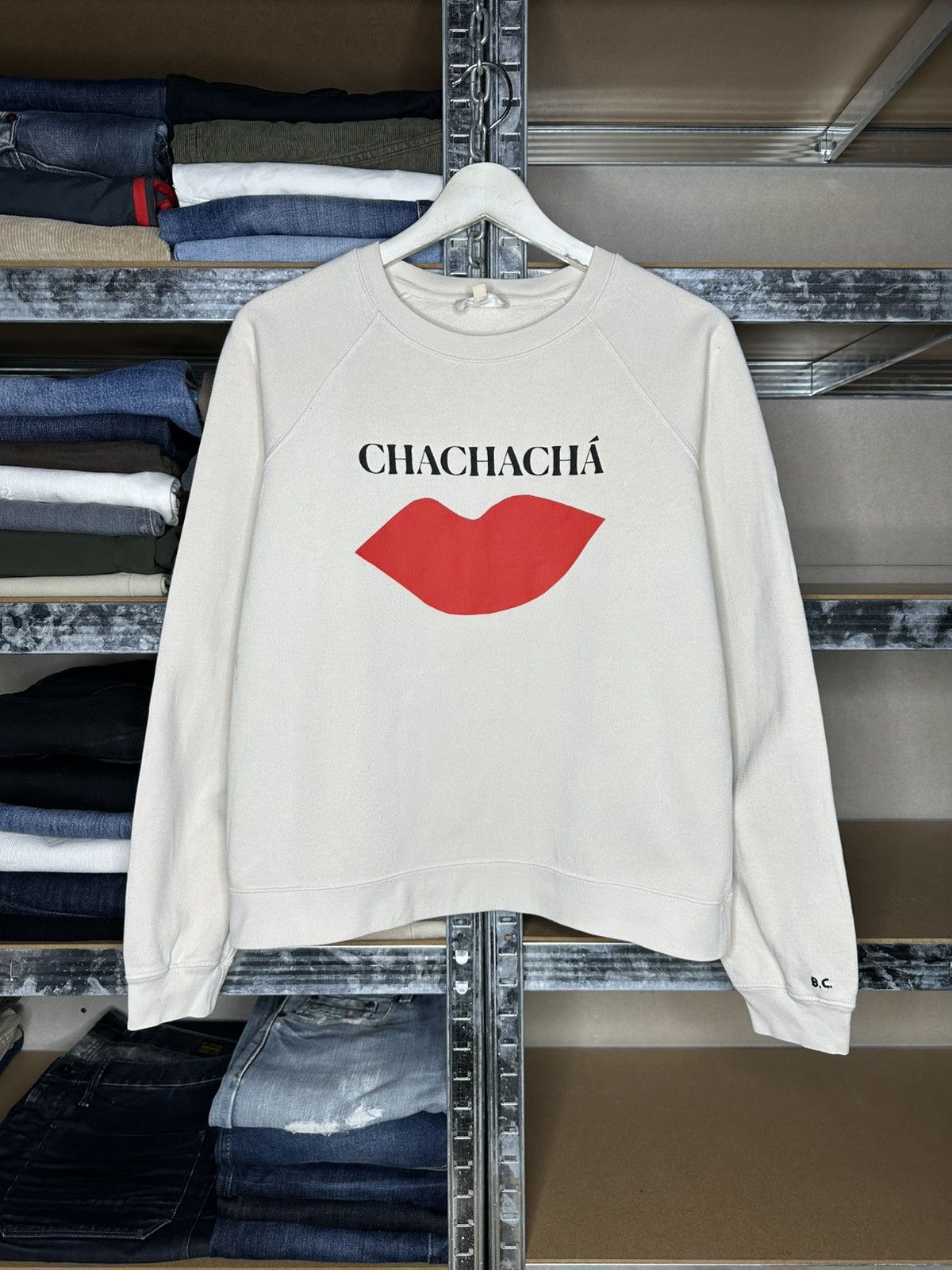Sezane Sezane x Bobo Choses Chachachá Lips Sweatshirt Cotton Size M Size M / US 6-8 / IT 42-44 - 1 Thumbnail