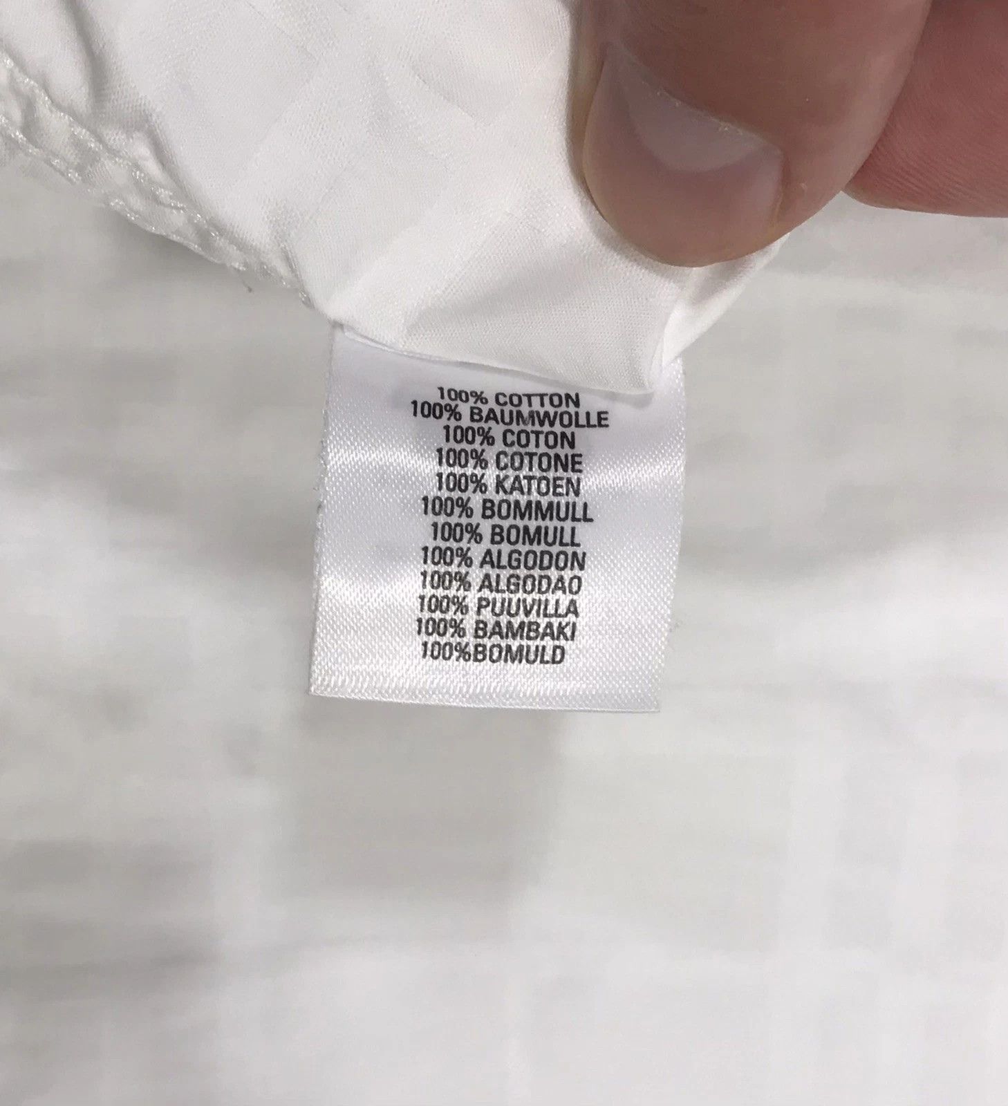 Burberry Burberry Button Shirt Plaid Men’s Sz 43 White Size US L / EU 52-54 / 3 - 9 Thumbnail