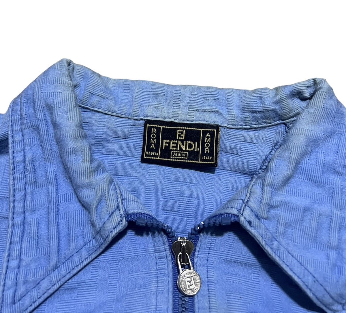 Fendi FENDI Zucca Monogram Zip Up Dress Size M / US 6-8 / IT 42-44 - 4 Thumbnail