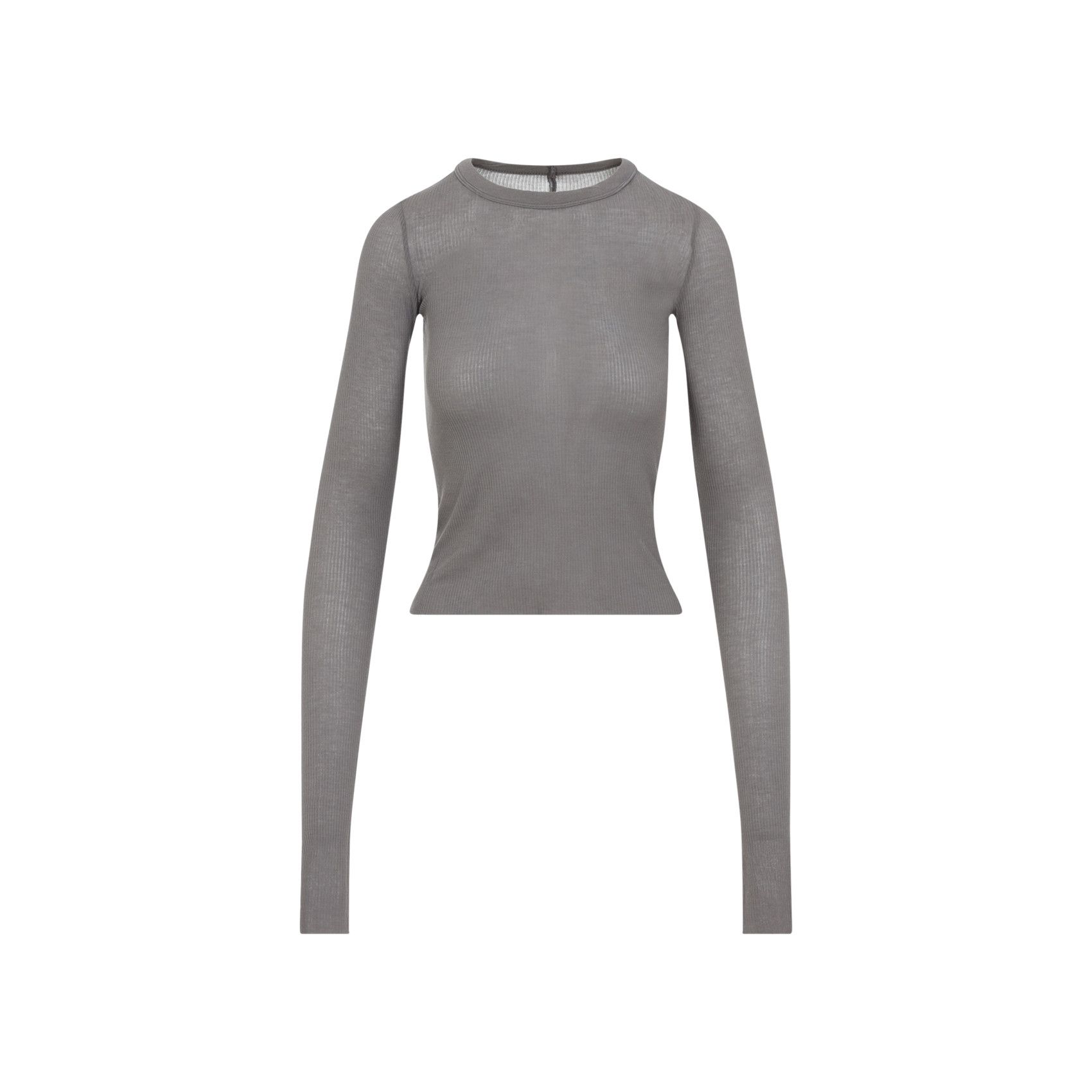 Rick Owens Rick Owens Cropped Rib LS T-shirt Size M / US 6-8 / IT 42-44 - 1 Thumbnail