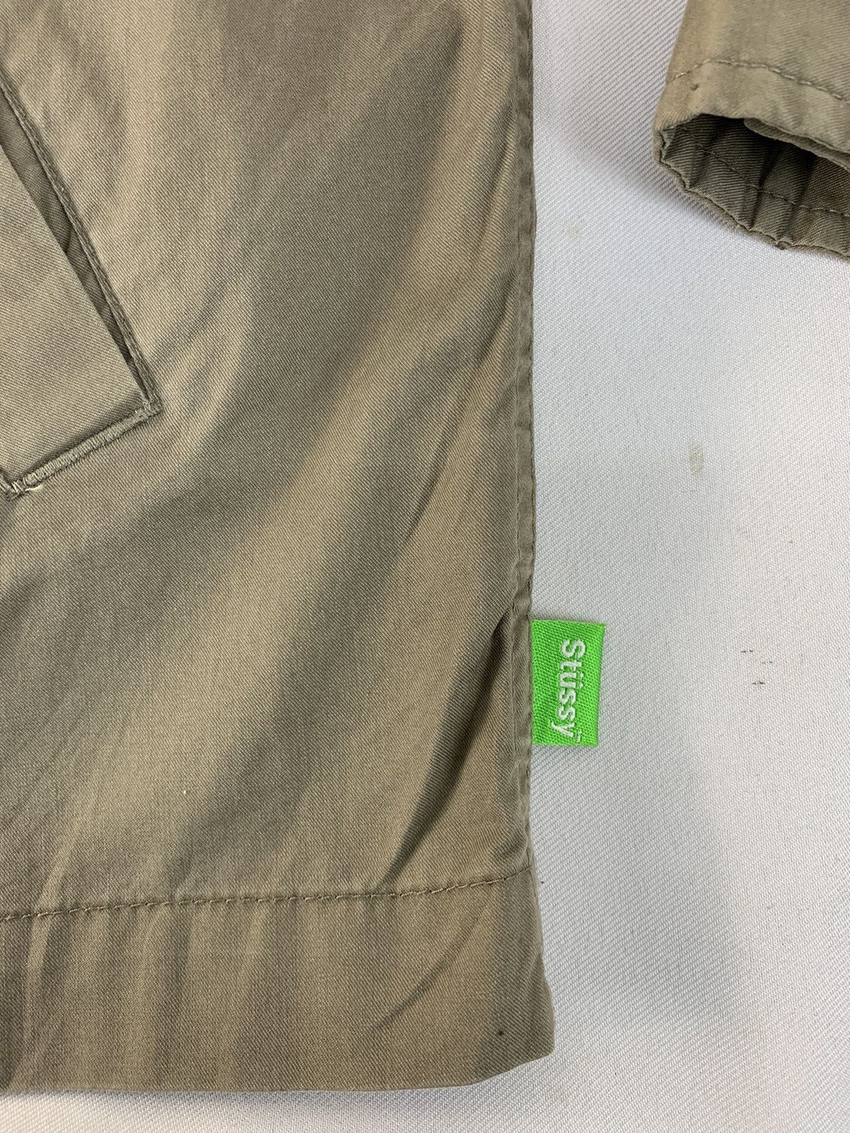Stussy Hype 90s Stussy Khakis Work Zipper Jacket Size US L / EU 52-54 / 3 - 5 Thumbnail