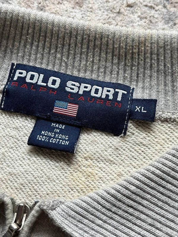 Polo Ralph Lauren Ralph Lauren Polo Sport Polo Shirt Sweatshirt Rugby 1990s Size US XL / EU 56 / 4 - 2 Thumbnail