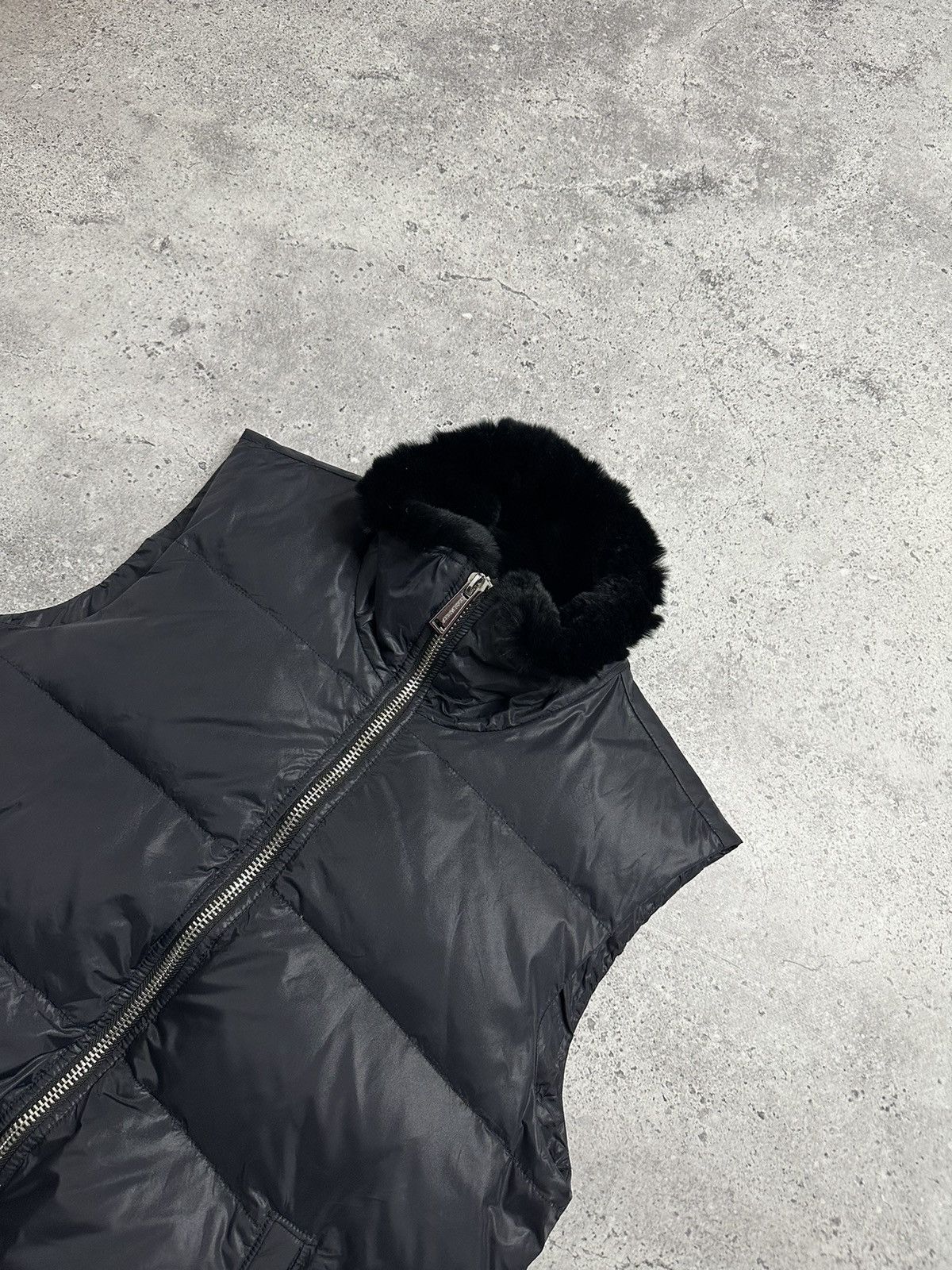 Dsquared2 Dsquared2 FW11 Down Puffer Vest Rabbit Fur On The Collar Size L / US 10 / IT 46 - 4 Thumbnail