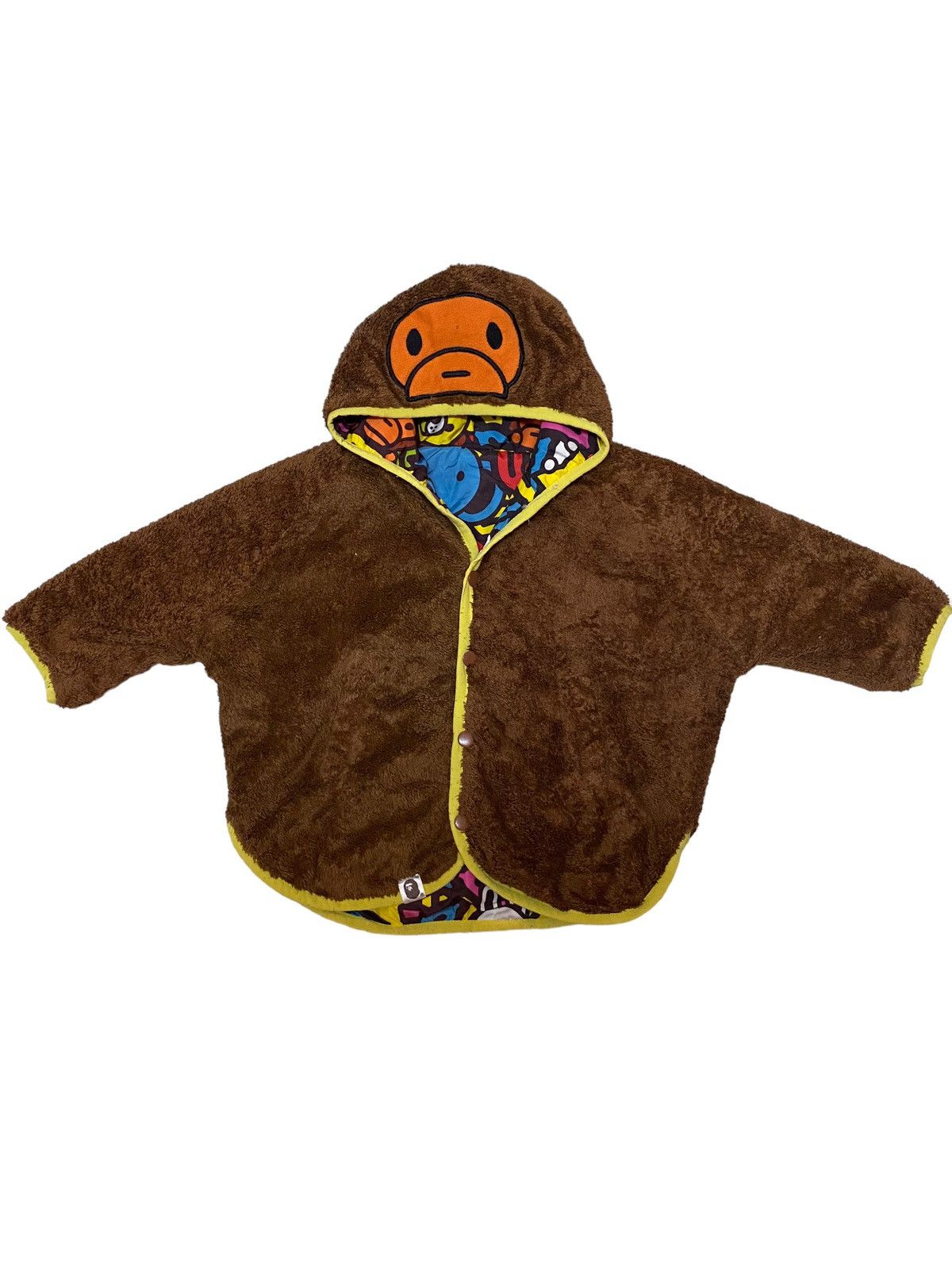 Bape ‼️BAPE FLEECE/NYLON JACKET REVERSBLE SIZE 2-3year ‼️ Size US XXS / EU 40 - 2 Thumbnail