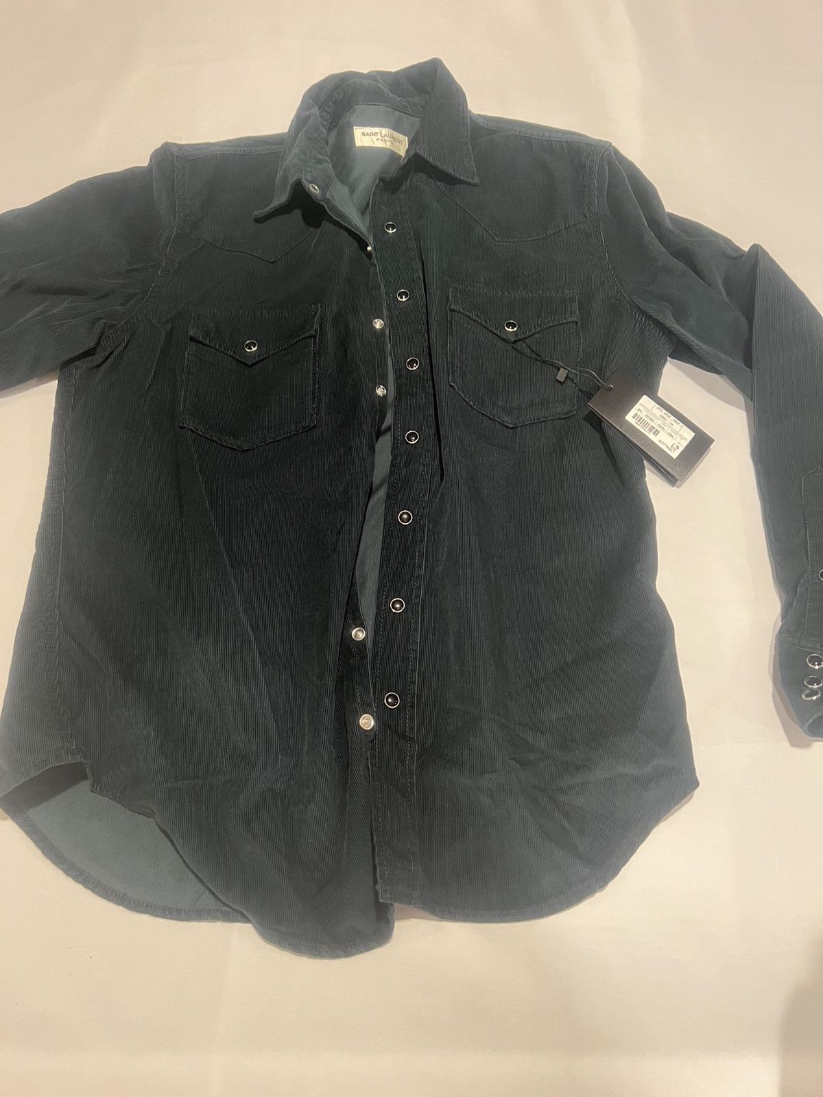 Saint Laurent Paris Saint Laurent men’s corduroy shirt. L. $690 Size US L / EU 52-54 / 3 - 2 Thumbnail