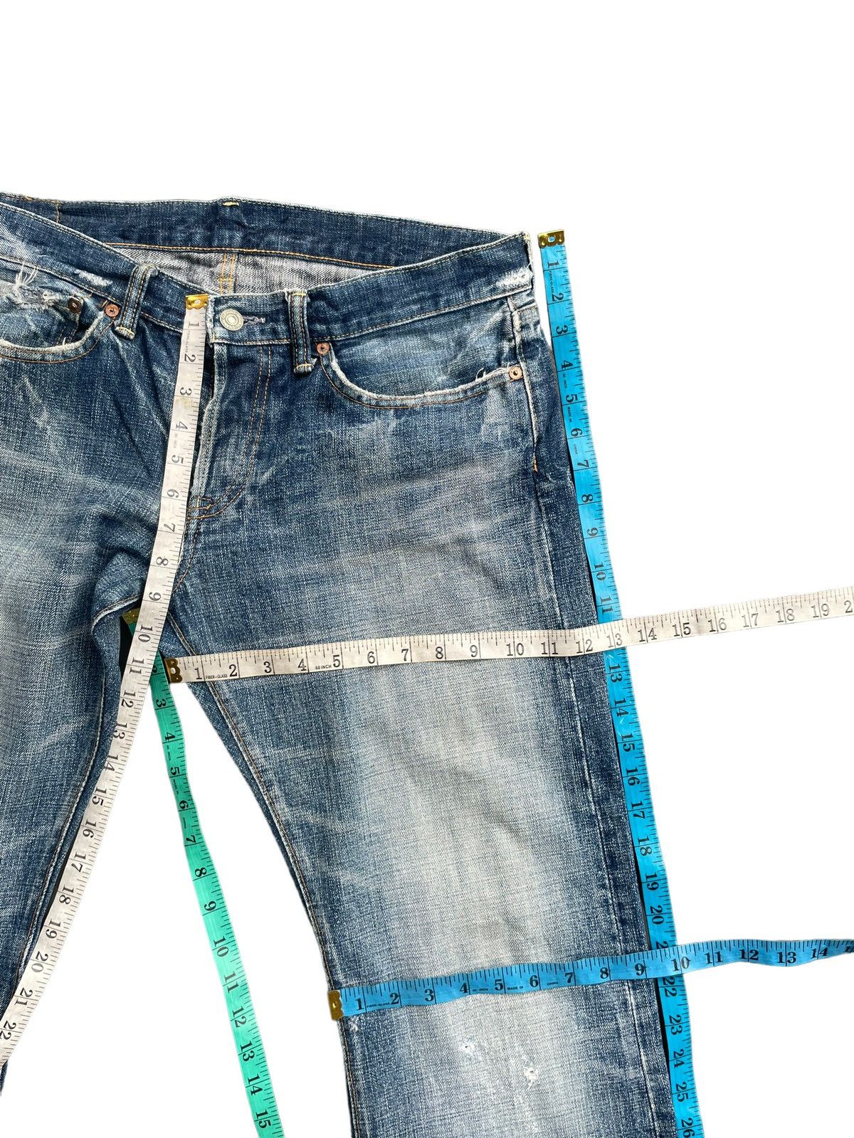 Eternal Eternal Japan Distresed Denim Size 36" / US 14 / IT 50 - 22 Thumbnail