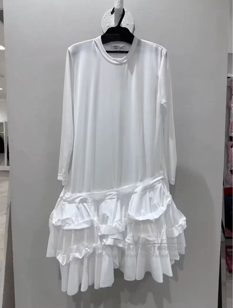 Comme des Garcons Comme Des Garcons White layered skirt dress m size Size M / US 6-8 / IT 42-44 - 7 Thumbnail