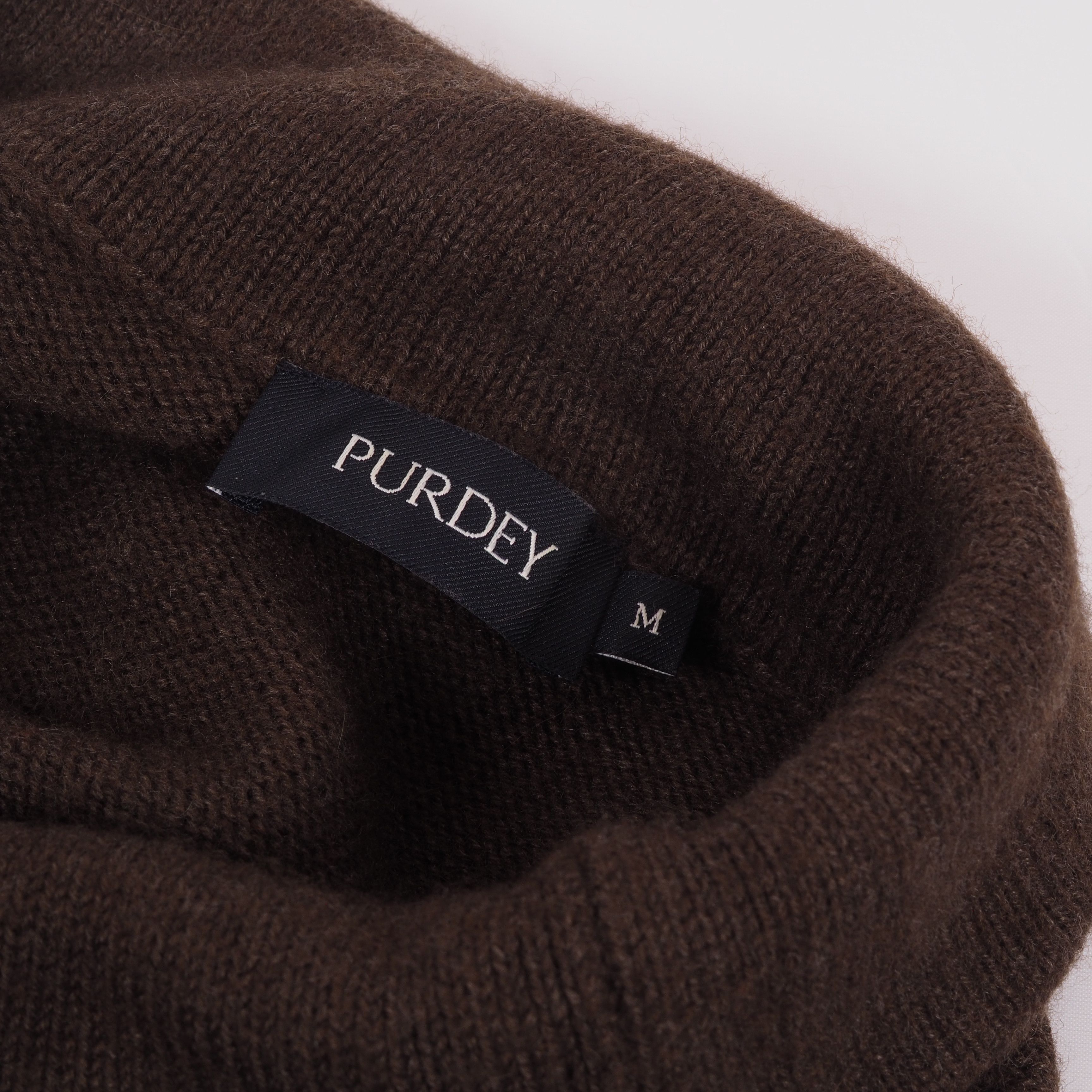 Purdey Purdey Vintage Brown Knit Sweater Dress Long Sleeve Size M / US 6-8 / IT 42-44 - 5 Thumbnail
