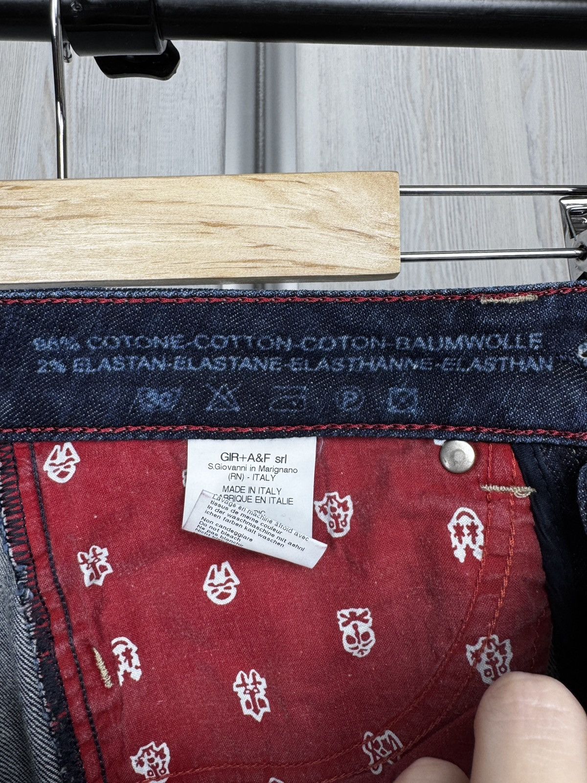 Marithe + Francois Girbaud Le Jean de Marithe Francois Girbaud New XBracket Laser Beam Size 31" - 11 Thumbnail