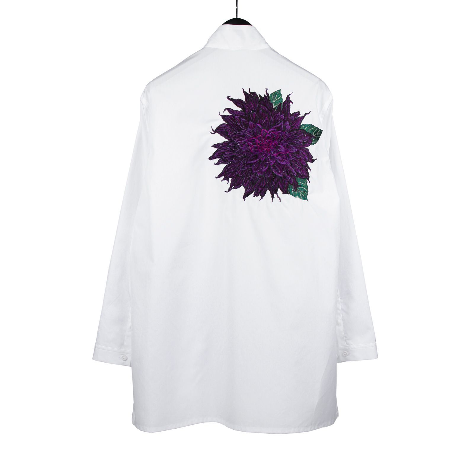 Yohji Yamamoto POUR HOMME 22ss daliah embroidery shirts HG-B89-035 Size US XL / EU 56 / 4 - 1 Thumbnail