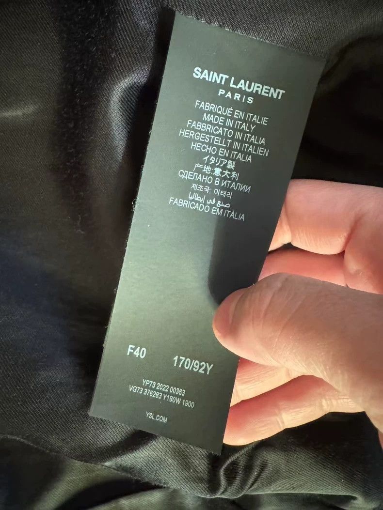 Saint Laurent Paris Saint Laurent Paris Classic baseball jacket-2506 Size US S / EU 44-46 / 1 - 5 Thumbnail