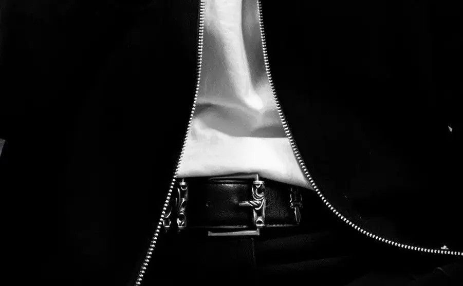 Japanese Brand × Vintage Retro punk rock y2k genuine leather belt Size ONE SIZE - 8 Thumbnail