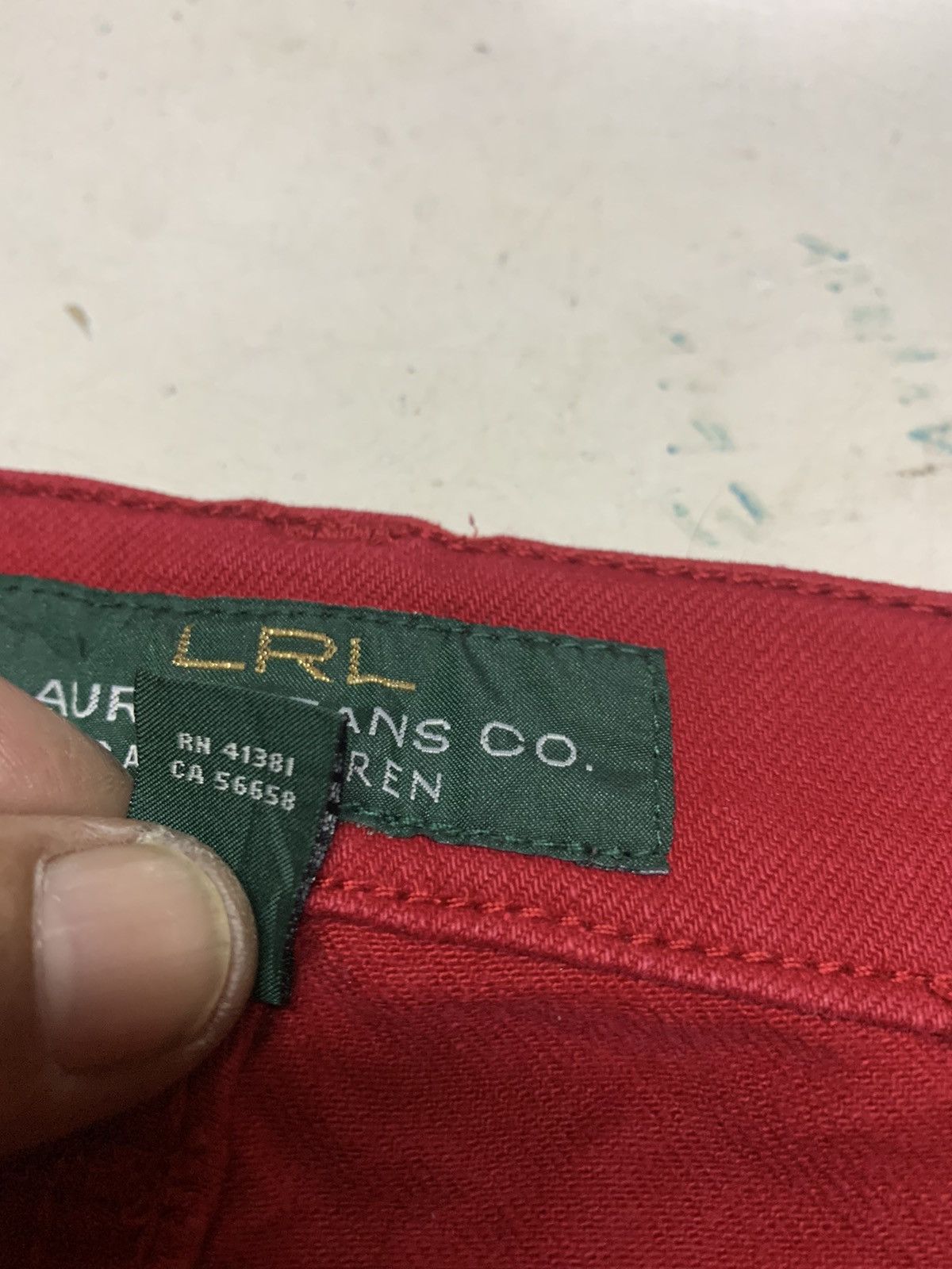 Lauren Ralph Lauren LRL LAUREN JEANS.CO VINTAGE GREEN LABEL POLO Size US 36 / EU 52 - 5 Thumbnail