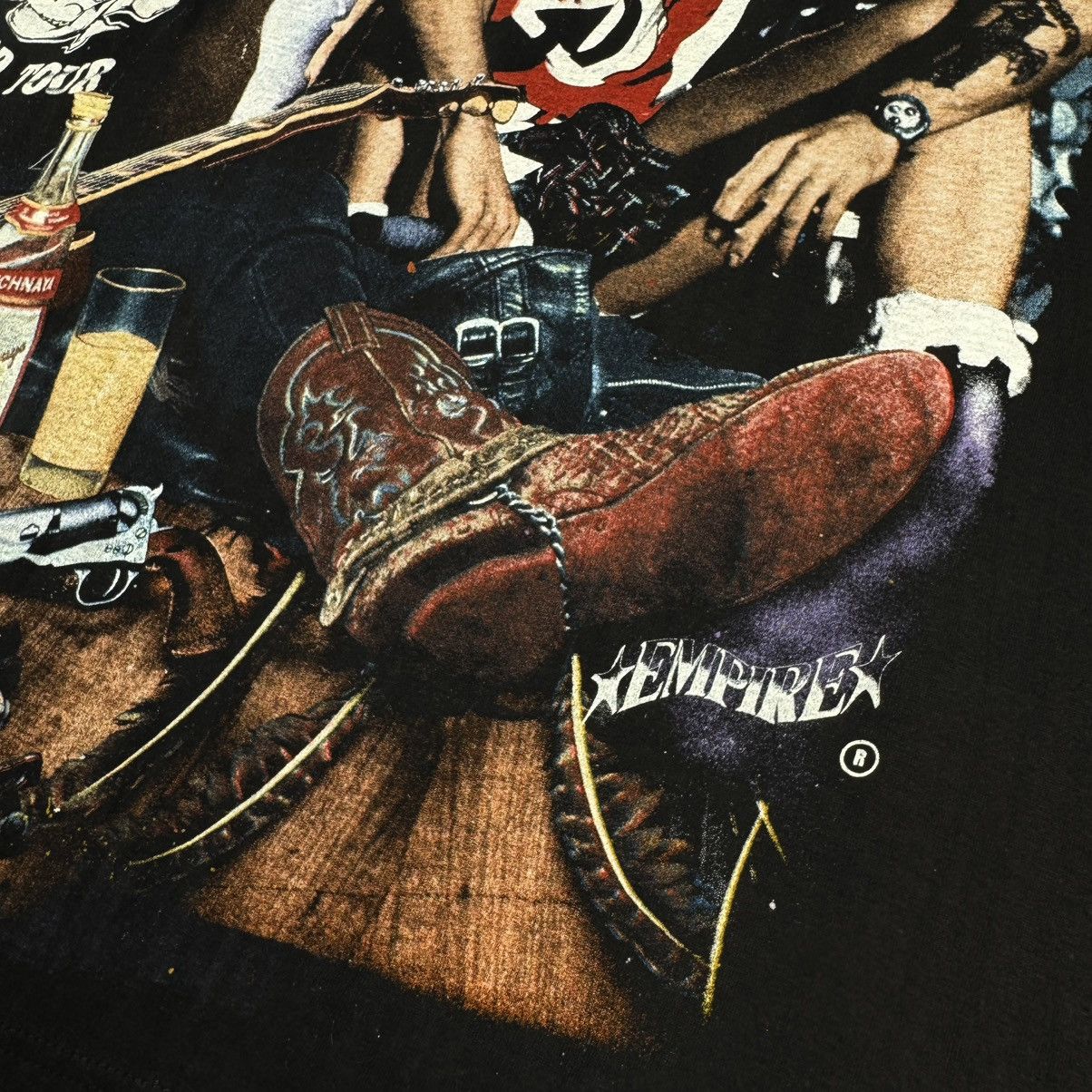 Band Tees Vintage 90s Guns N’ Roses Axl Slash AOP Empire DS T Shirt Size US XL / EU 56 / 4 - 8 Thumbnail