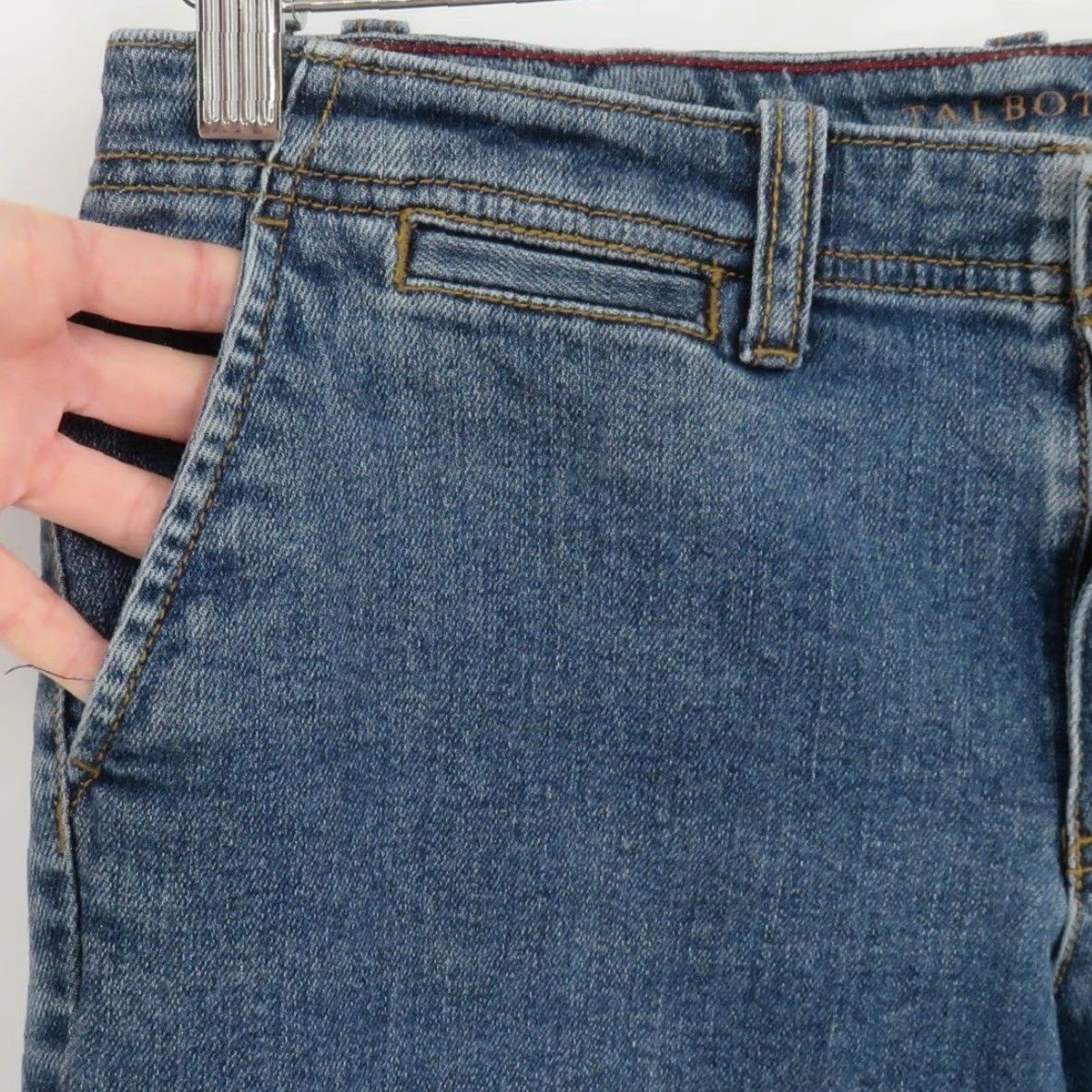 Talbots Talbots Women 6P 28 Signature Slim Ankle Blue Denim Jeans Pocket Cotton Slim Petite Jeans Women’s 6P Denim Ankle Pocket Size 28" / US 6 / IT 42 - 3 Thumbnail
