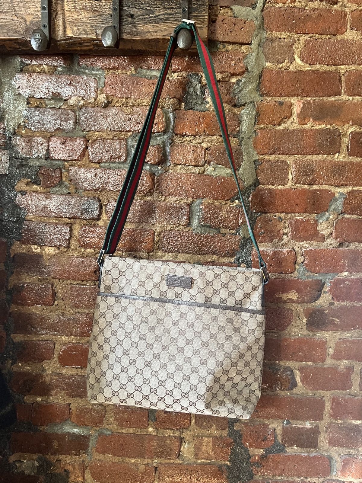 Gucci The Web Monochrome Crossbody Bag - Unisex Size ONE SIZE - 1 Thumbnail