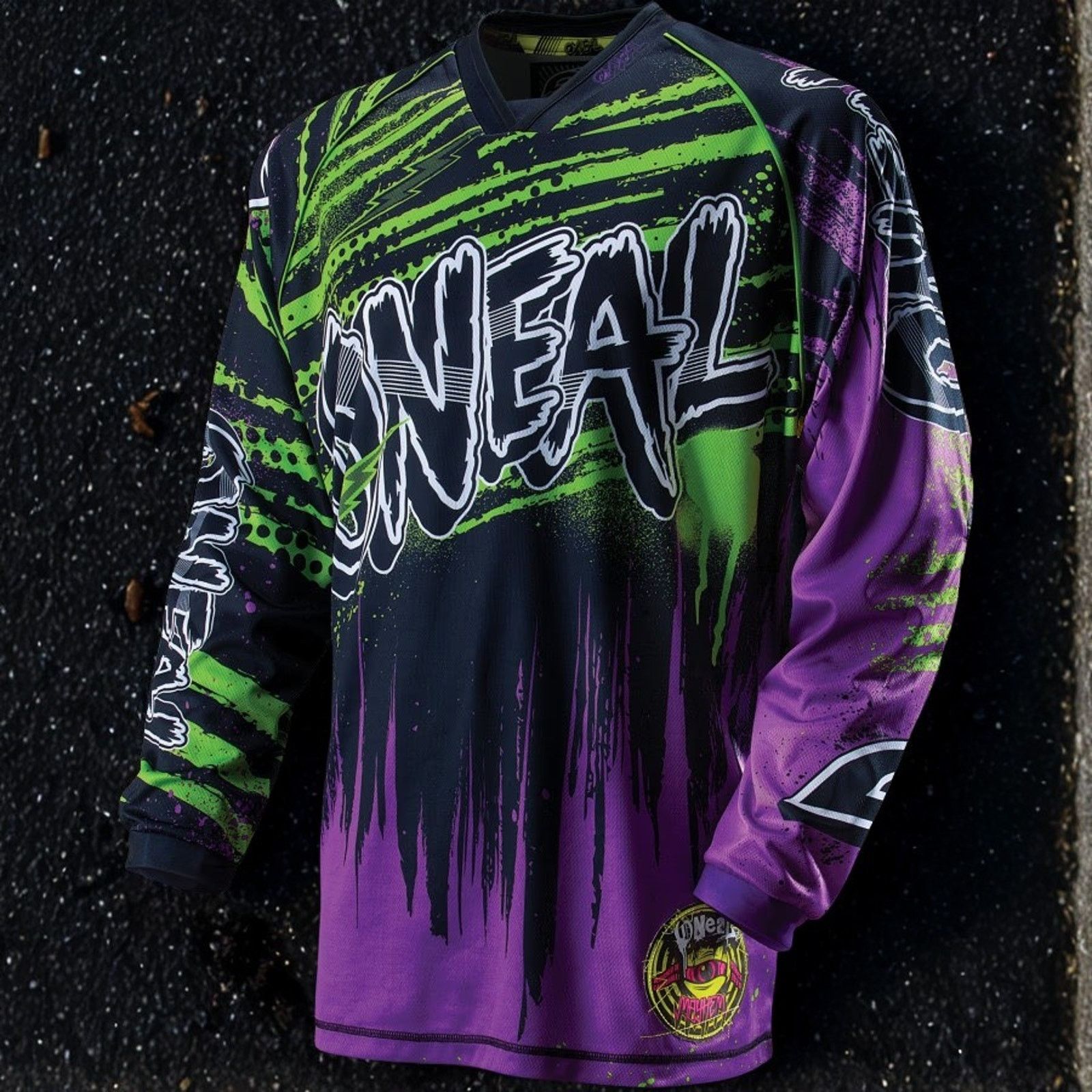 Other O'Neal Mayhem Motocross Jersey Monster Energy Style Y2K Sz S Size US S / EU 44-46 / 1 - 7 Thumbnail
